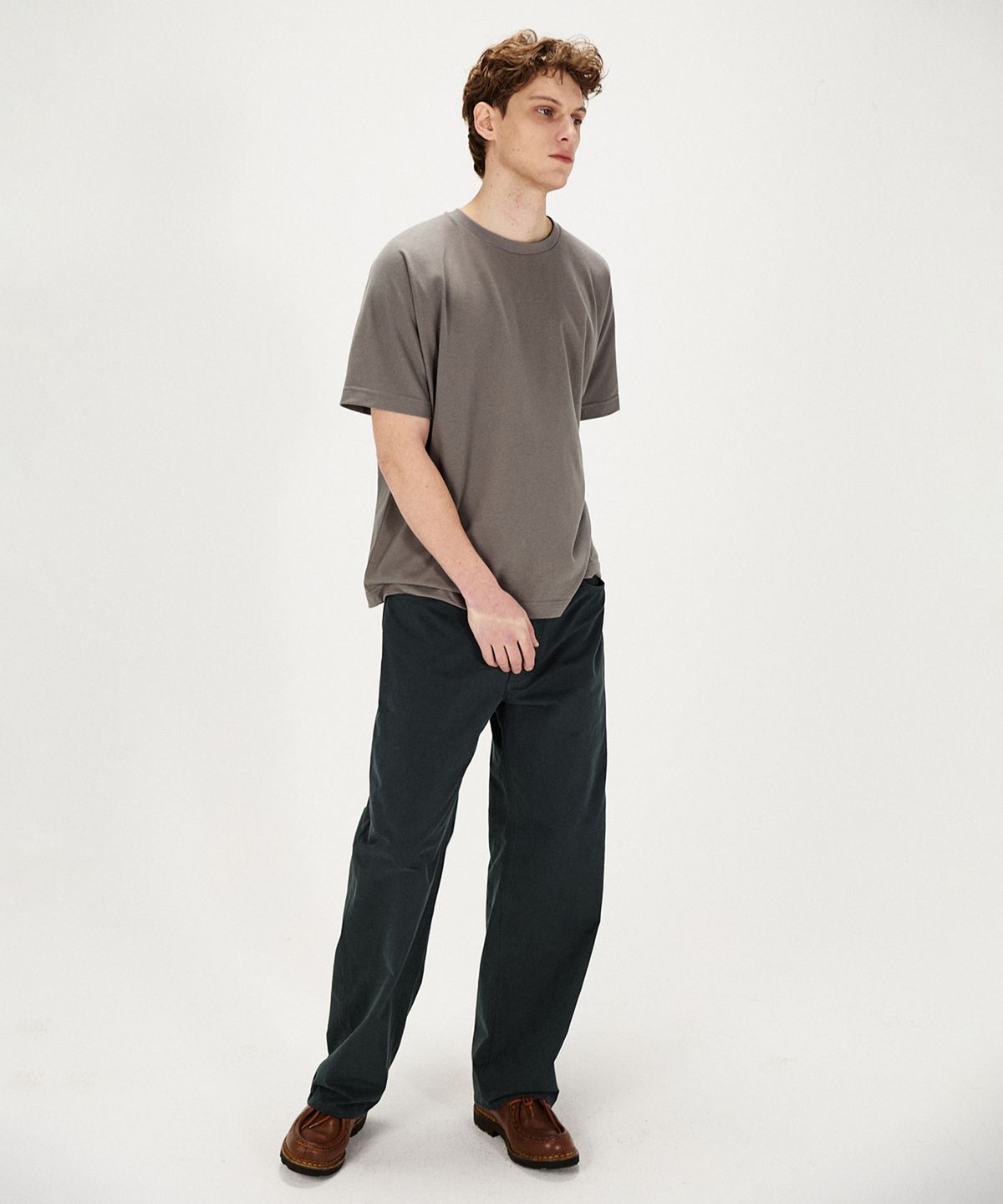 셔터(SHIRTER) DOLMAN SLEEVE T-SHIRT (MUD)
