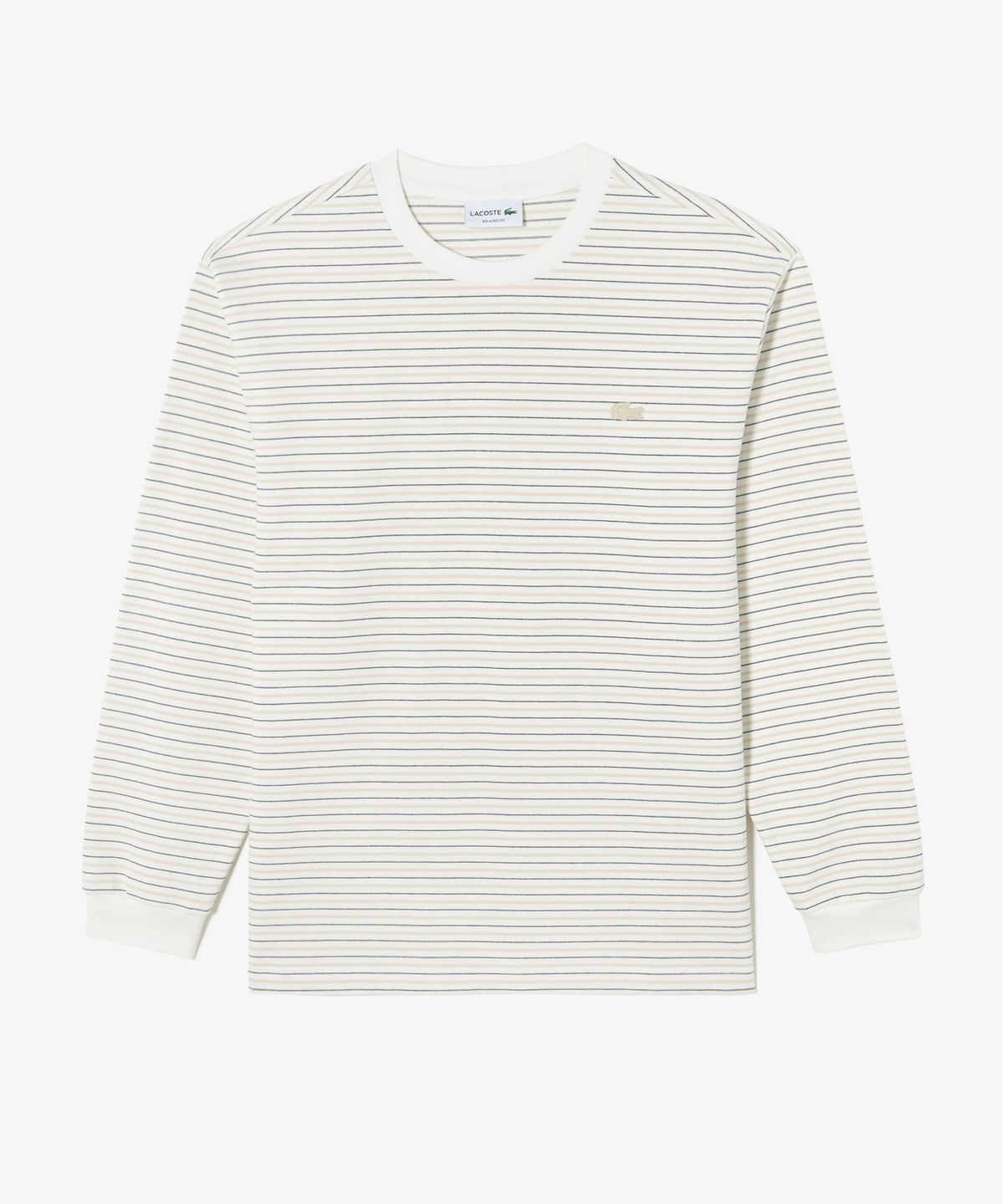 라코스테(LACOSTE) 남성 긴팔 스트라이프 티셔츠 TH338E-56G 001