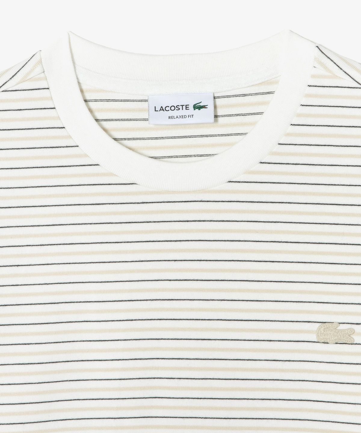 라코스테(LACOSTE) 남성 긴팔 스트라이프 티셔츠 TH338E-56G 001