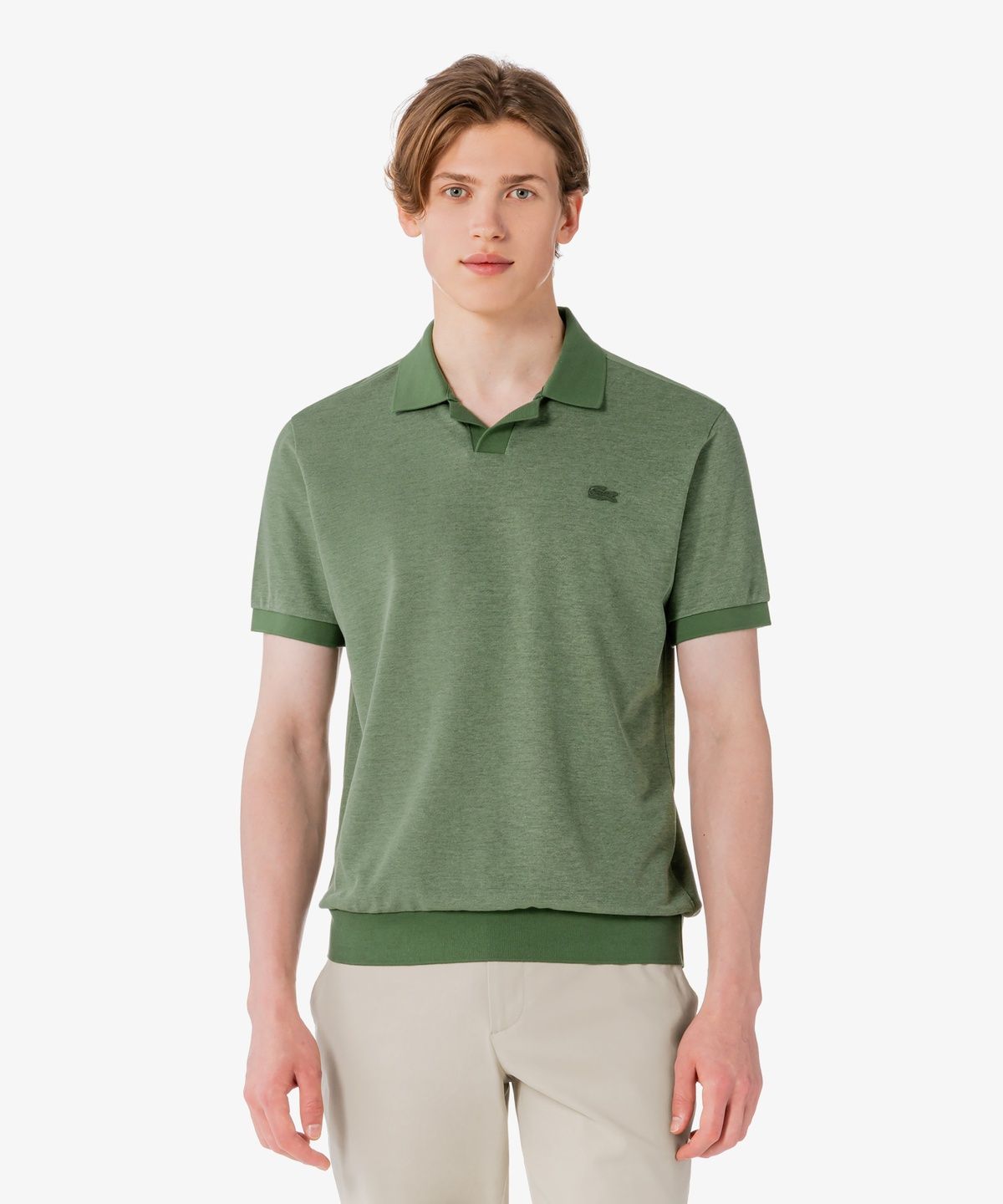 라코스테(LACOSTE) 남성 베이직 오픈카라 반팔 폴로 셔츠 PH387E-56G 02M