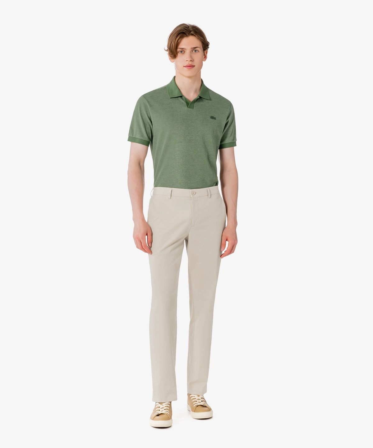 라코스테(LACOSTE) 남성 베이직 오픈카라 반팔 폴로 셔츠 PH387E-56G 02M