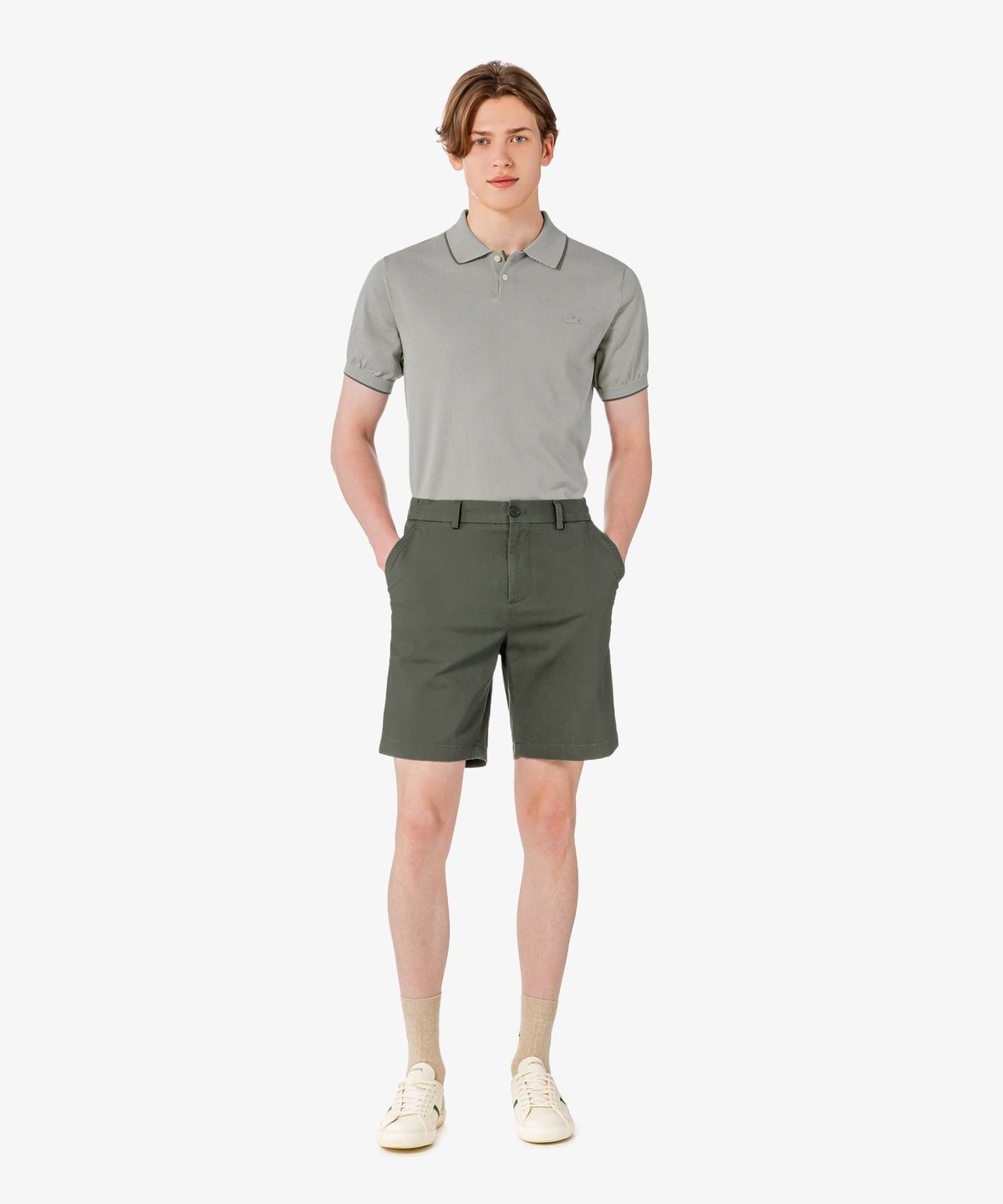 라코스테(LACOSTE) 남성 버뮤다 치노 FH452E-56G BMY