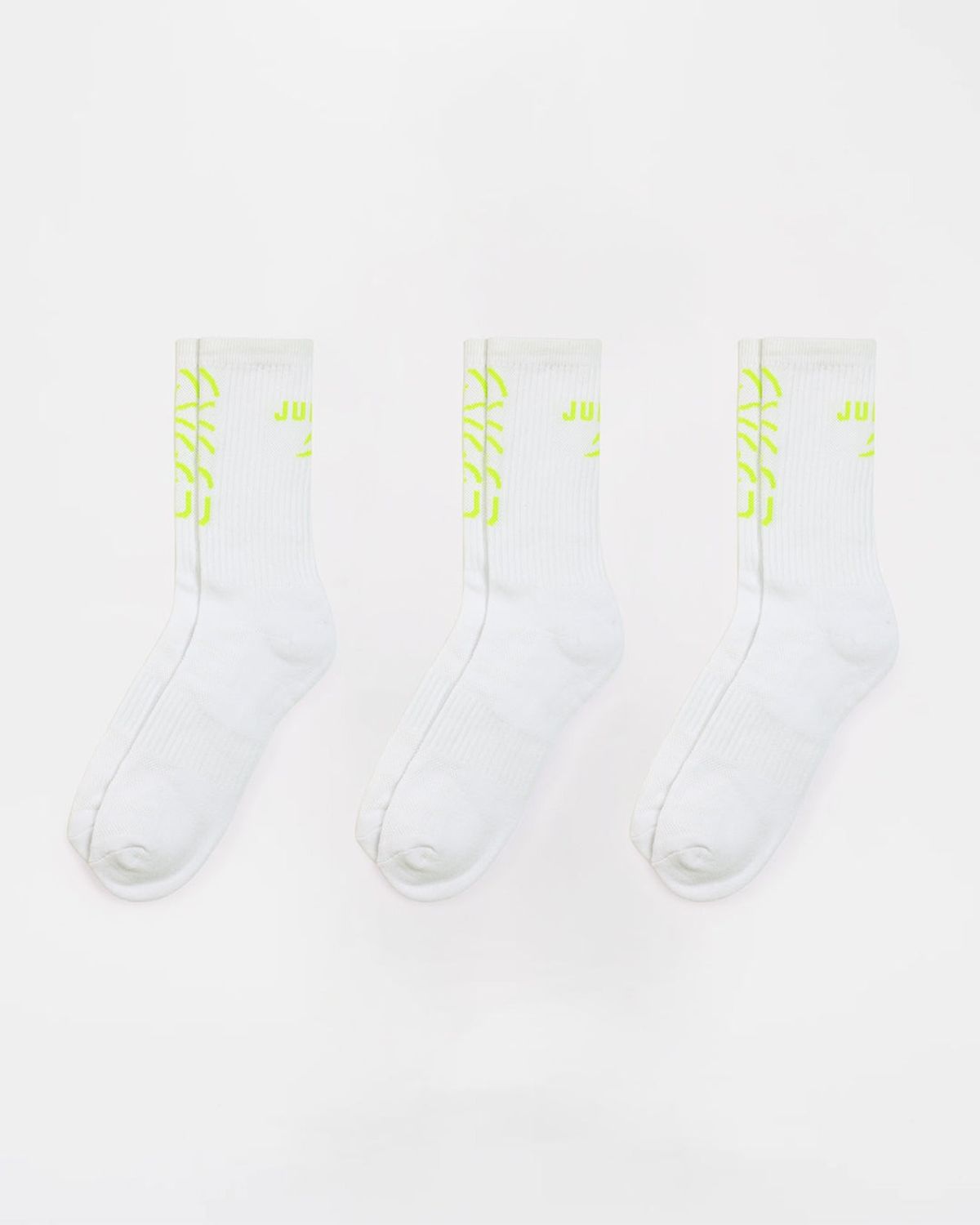 복스로(BOXRAW) 나카타니 x 복스로 크루 삭스 (3켤레) JUNTO-CNS [화이트]