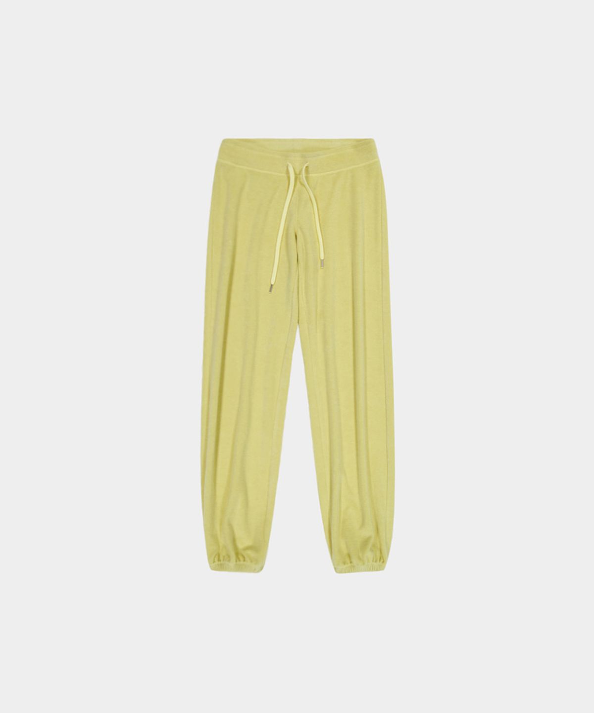 그리트(GREET) 메인즈 테리 조거 밴딩 팬츠_Mainz Pants_Yellow