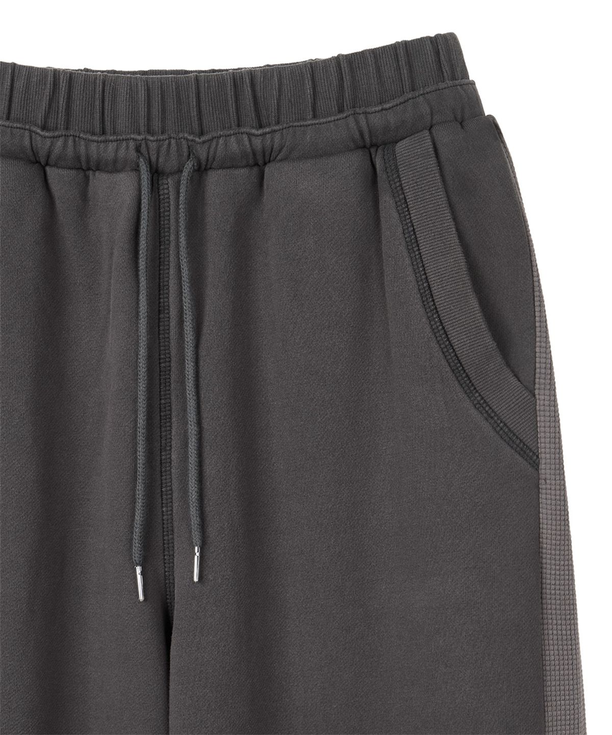 단델(DANDEL) DD waffle track sweat pants (CHARCOAL)