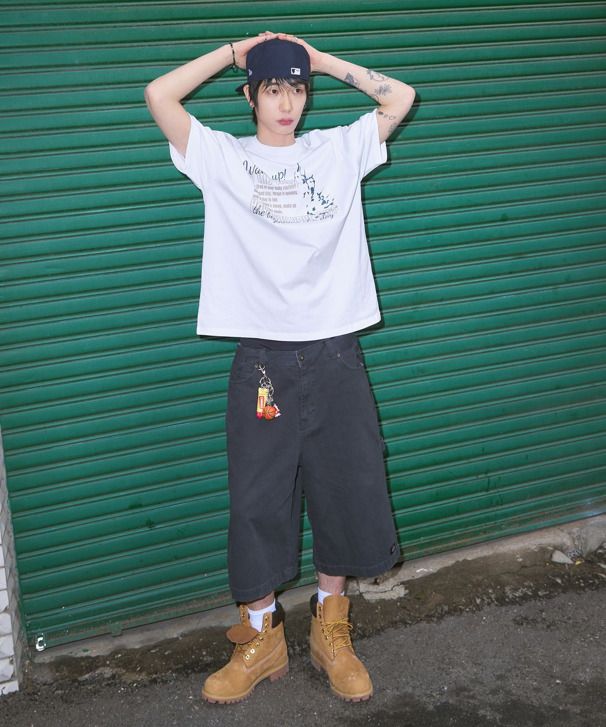 아워데이즈(OURDAYZ) BTW 오버핏 반팔 티셔츠 [3COLORS]