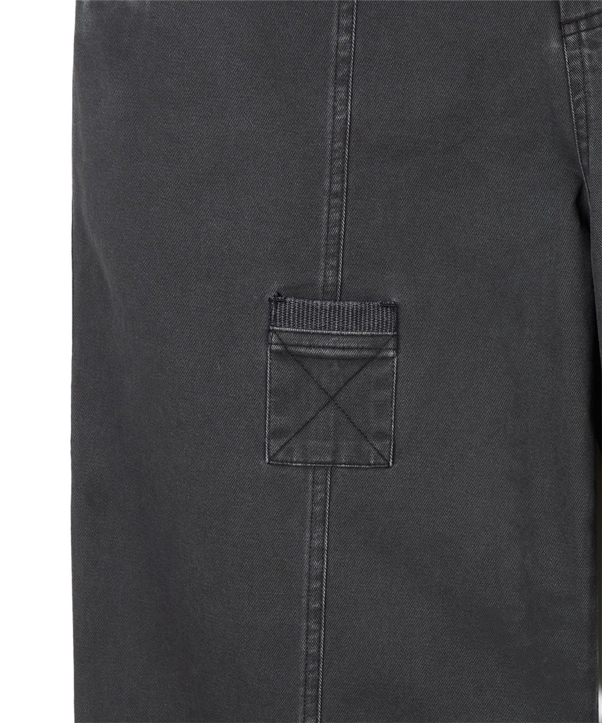 단델(DANDEL) DD box stitch binding pants (CHARCOAL)