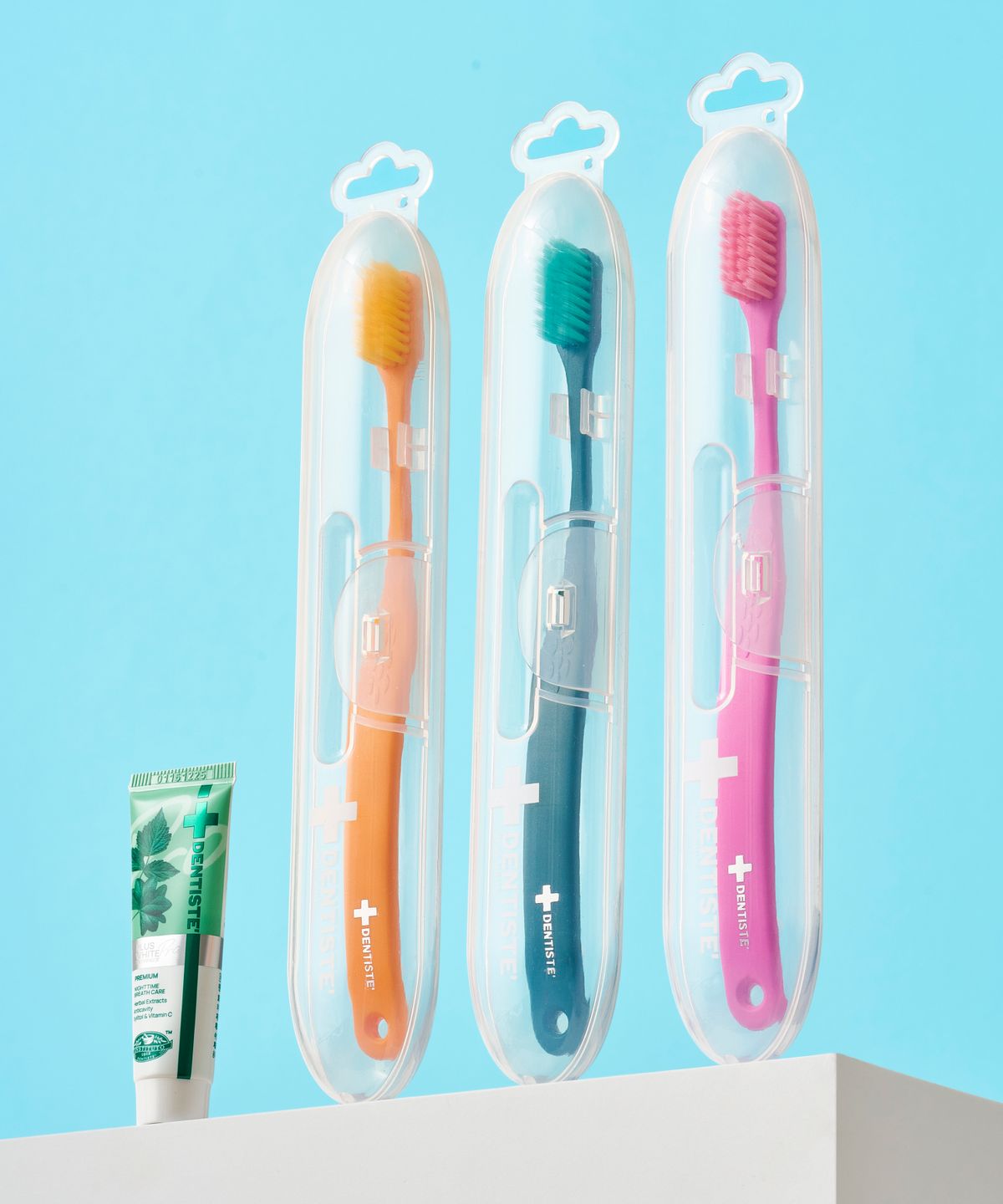 덴티스테(DENTISTE) 프라임 여행용키트 2개 + 화이트프로 치약 20g 2개