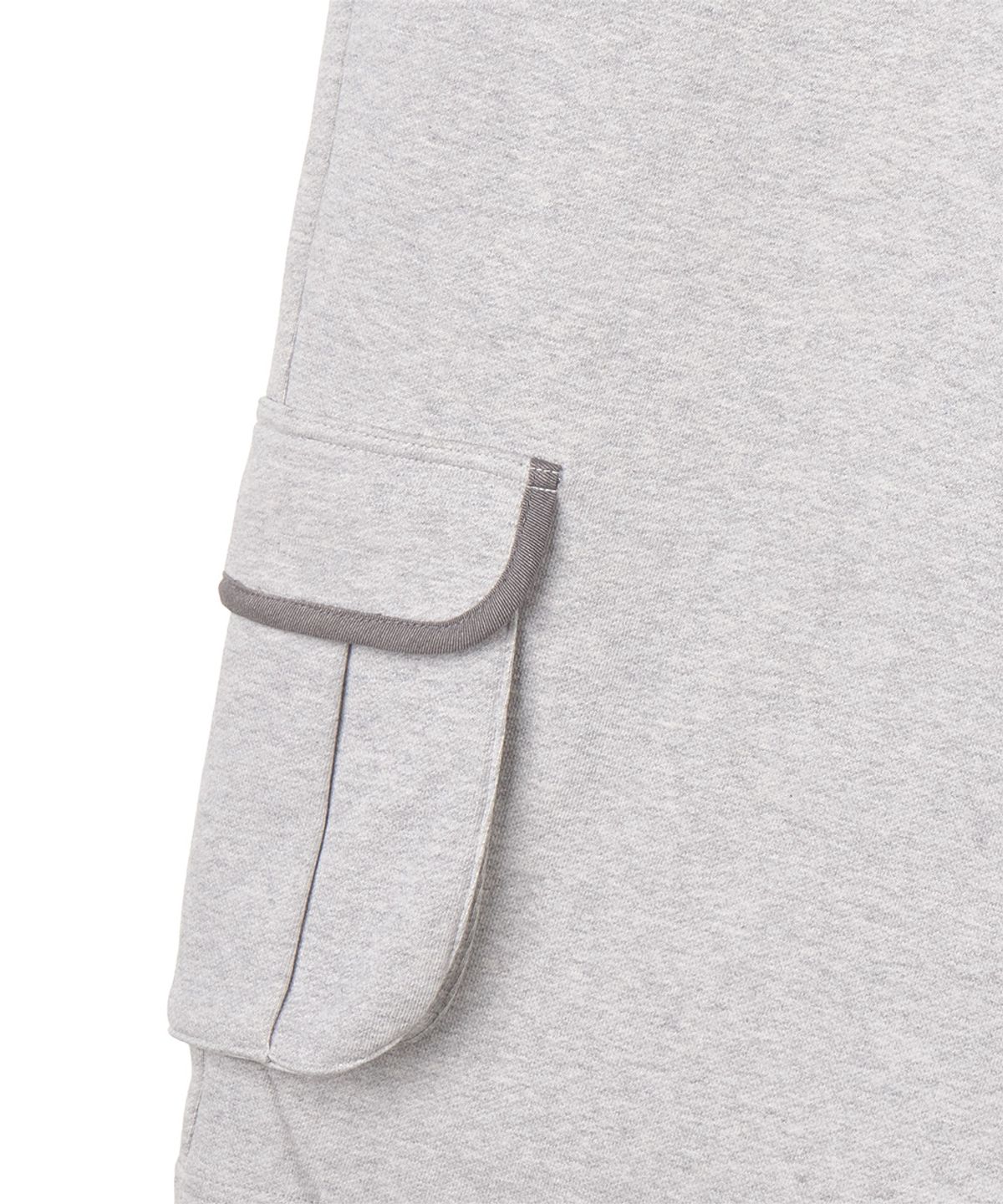 단델(DANDEL) DD binding cargo bermuda pants (GREY)