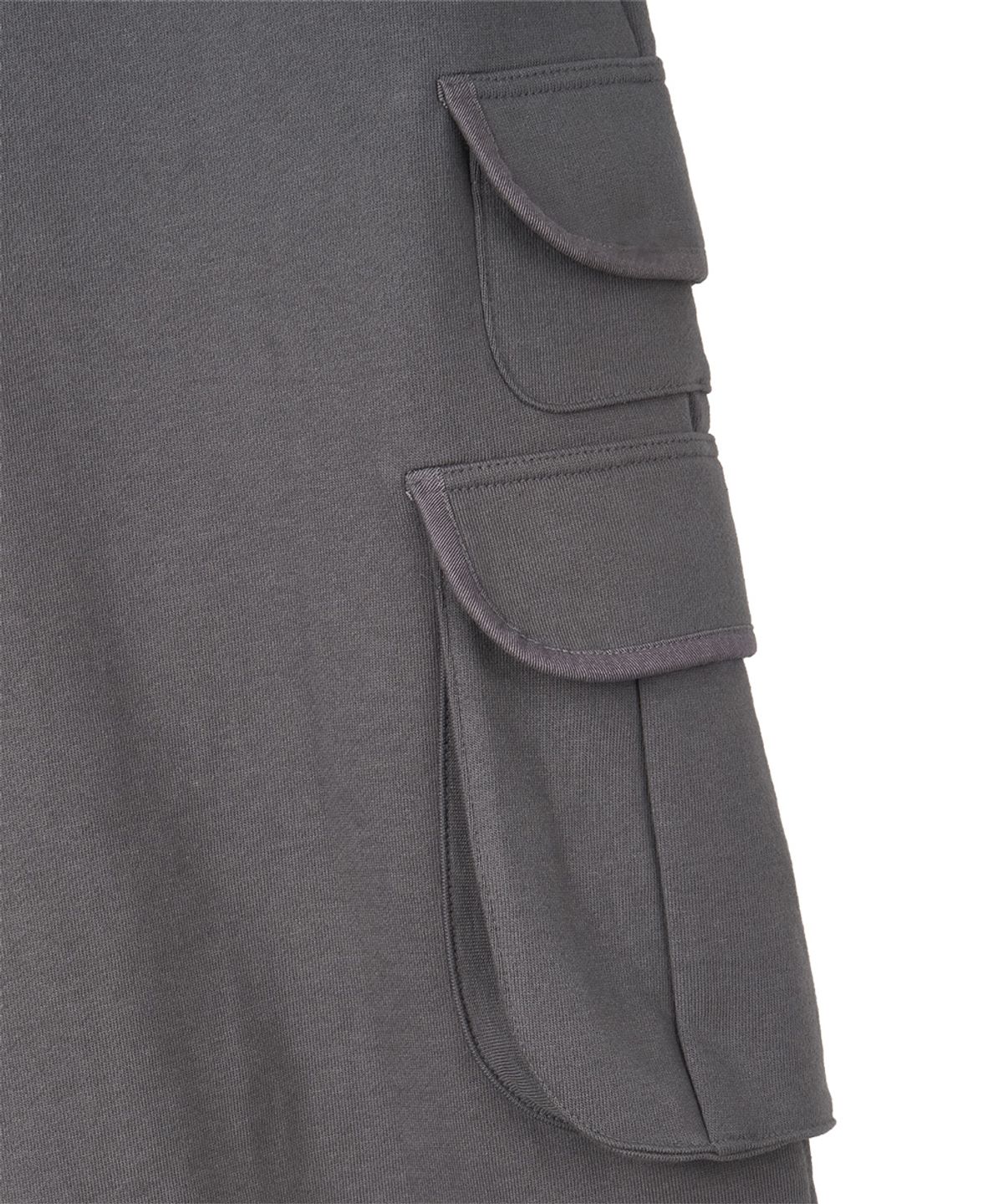 단델(DANDEL) DD binding cargo bermuda pants (CHARCOAL)