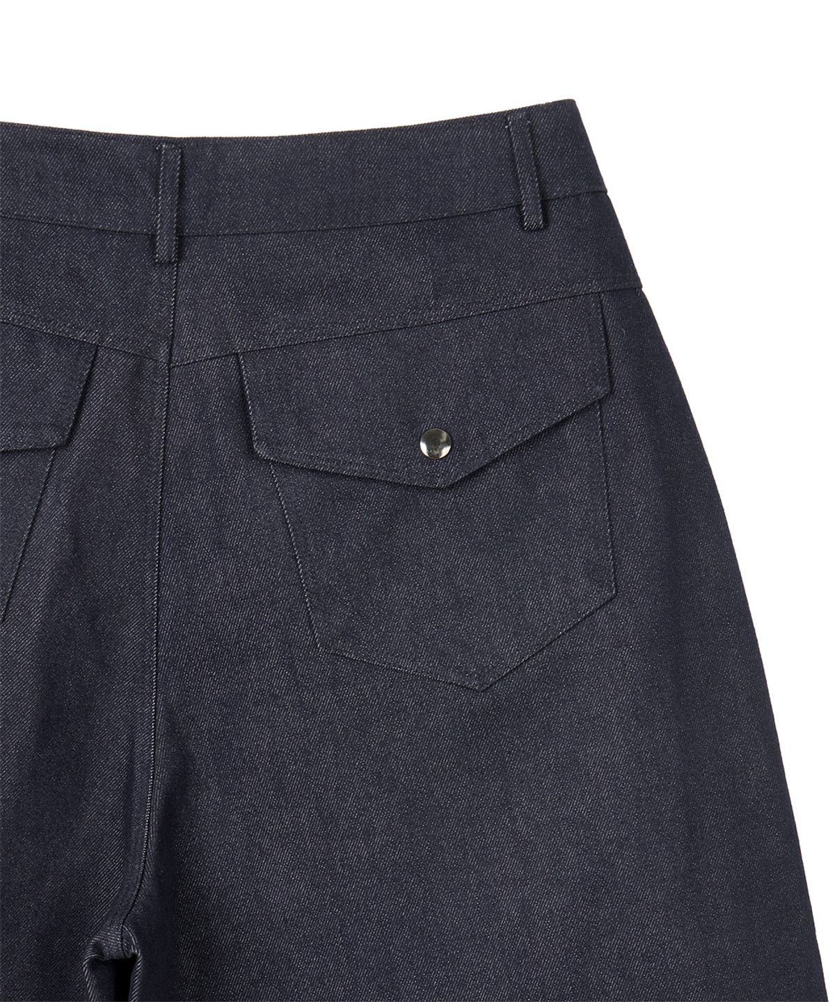 단델(DANDEL) DD turn-up denim bermuda pants (INDIGO)