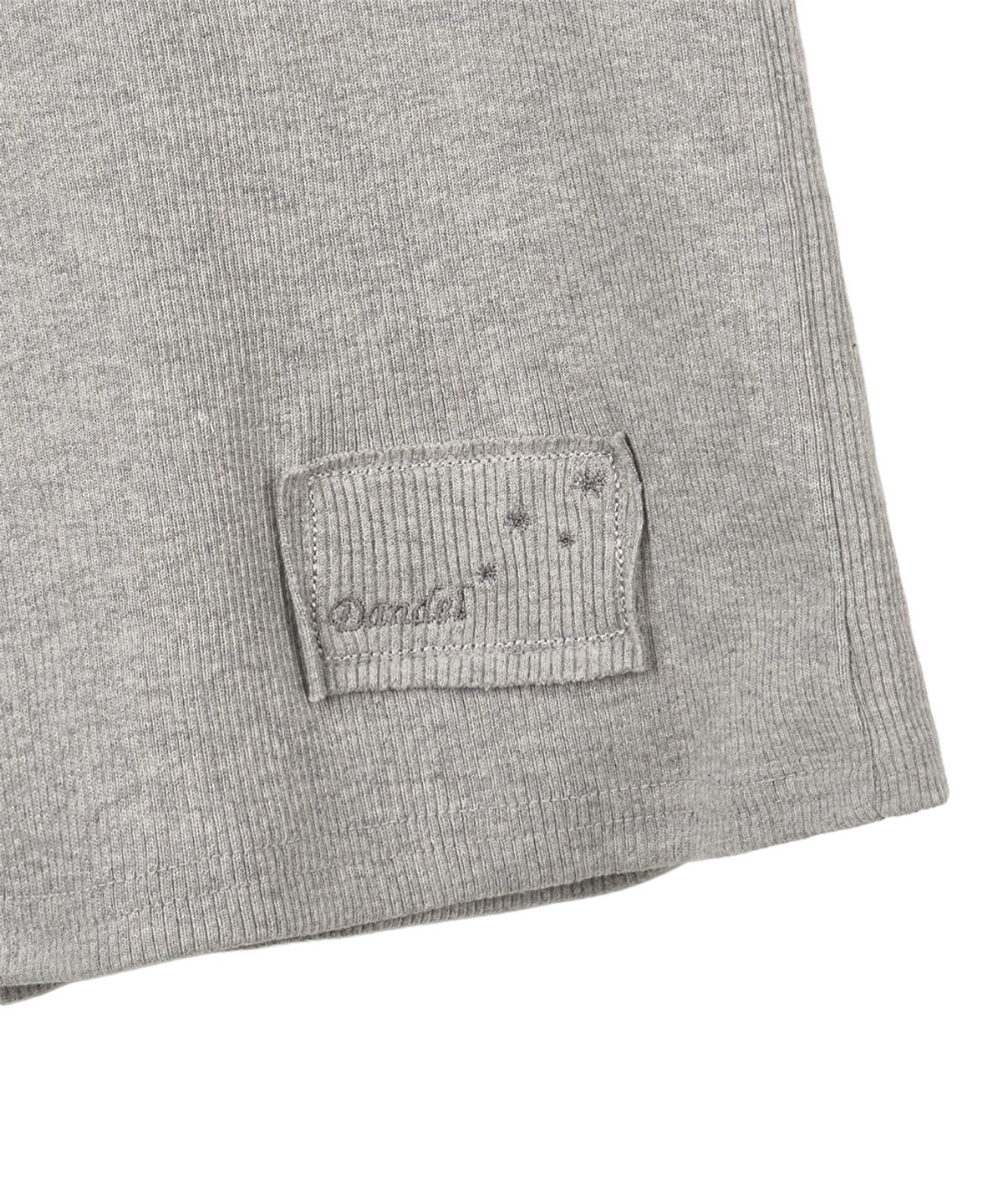 단델(DANDEL) DD argyle stitch sleeveless (GREY)
