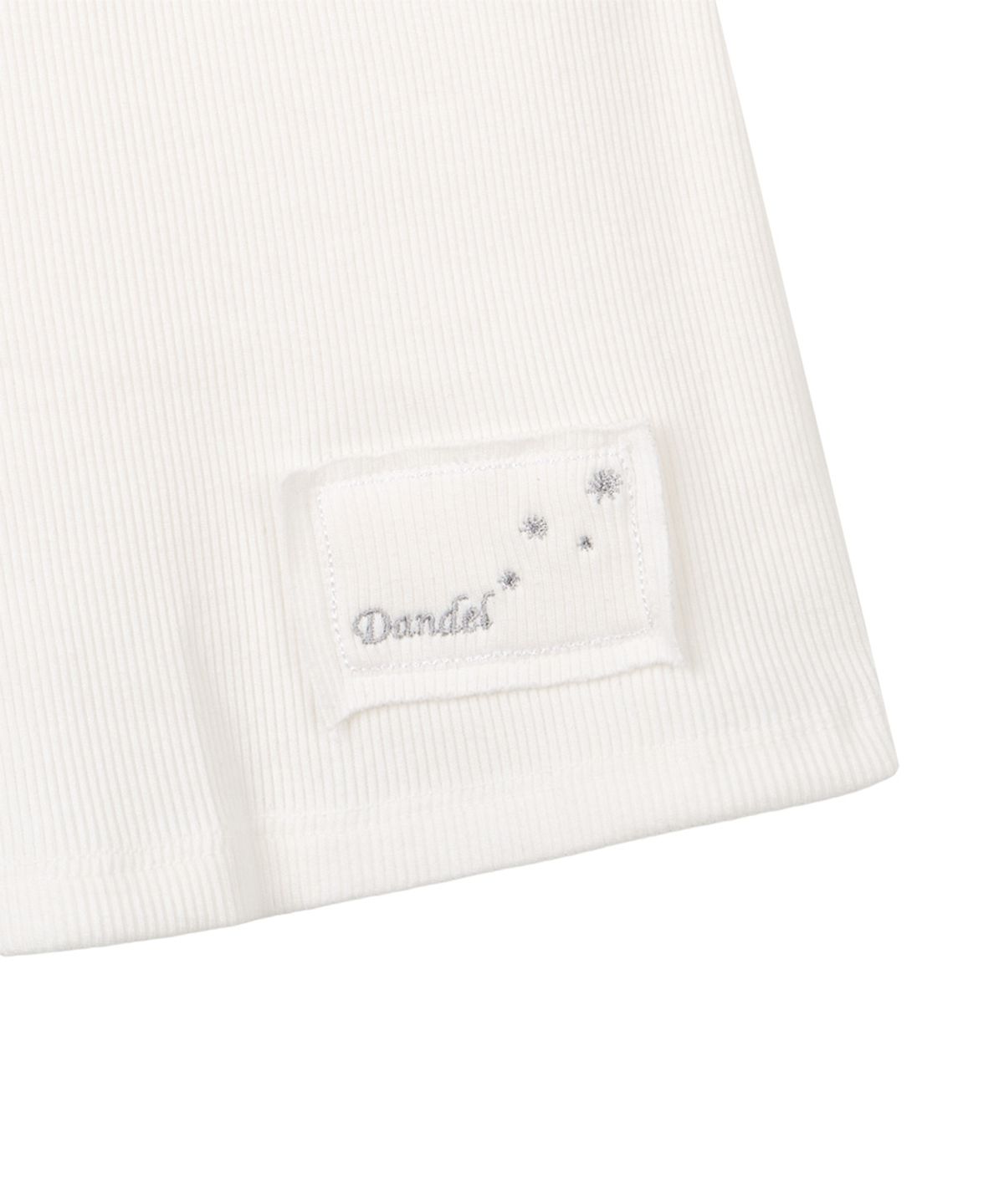 단델(DANDEL) DD argyle stitch sleeveless (WHITE)