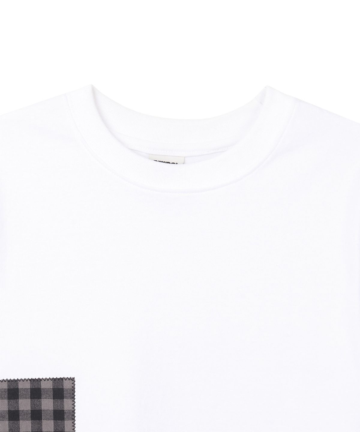 단델(DANDEL) DD patch applique horse tee (WHITE)