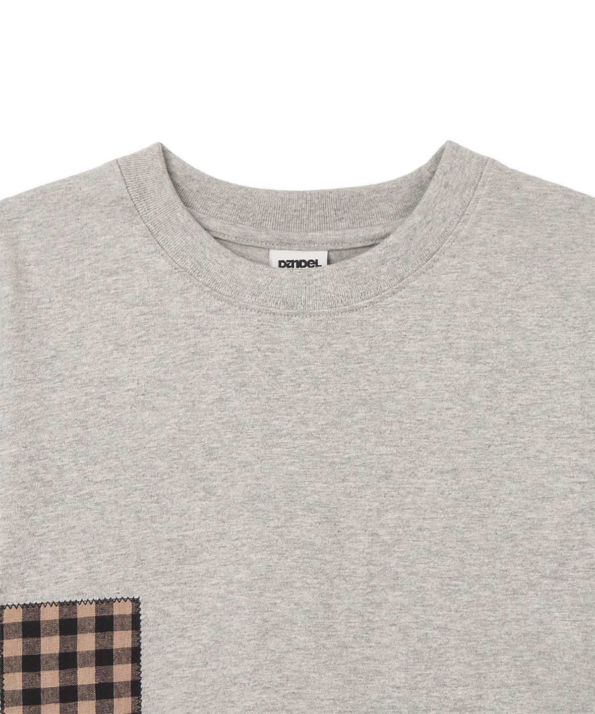 단델(DANDEL) DD patch applique horse tee (GREY)