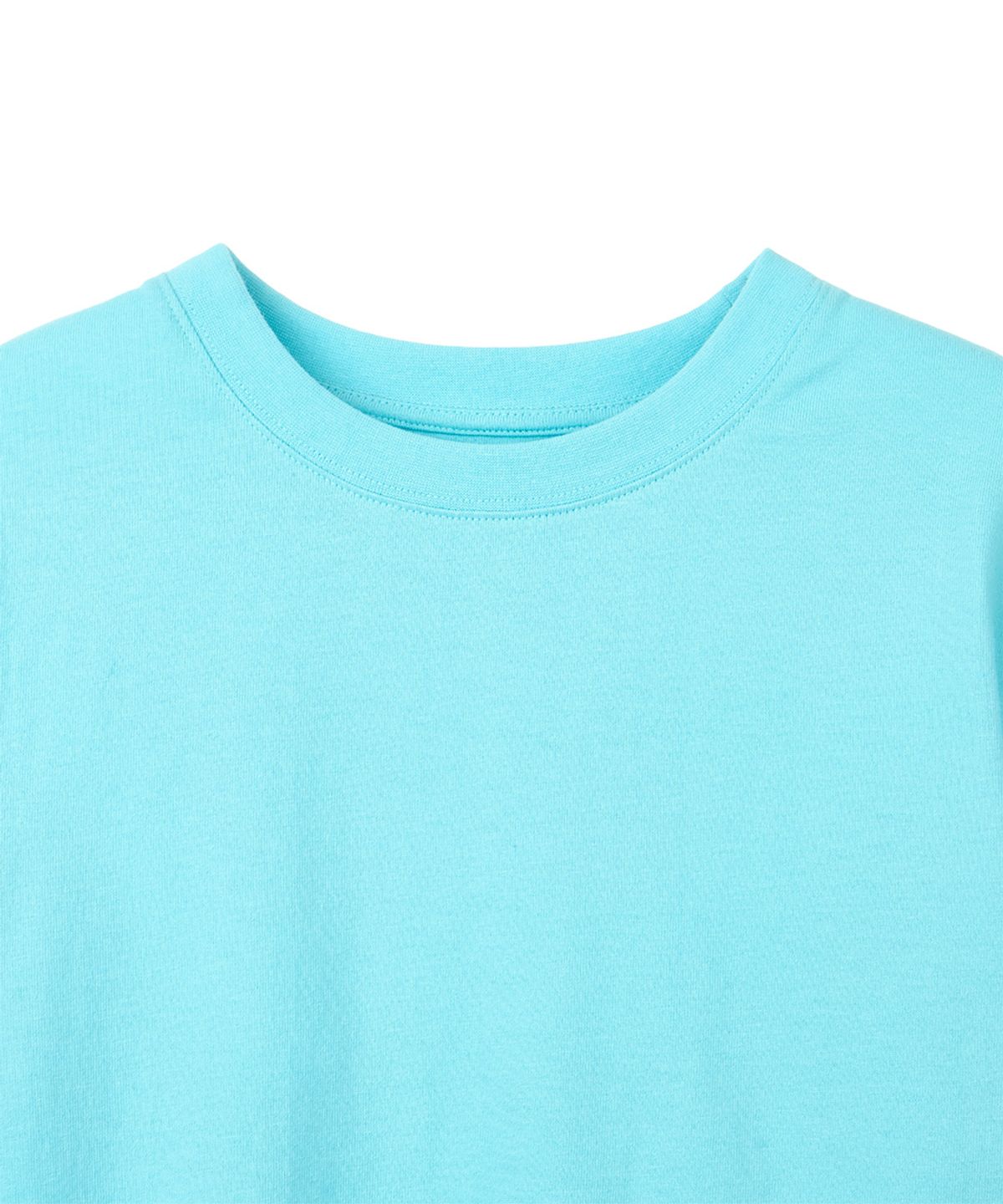 단델(DANDEL) DD asym side rib tee (MINT BLUE)