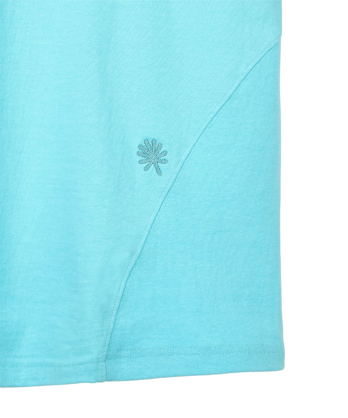 단델(DANDEL) DD asym side rib tee (MINT BLUE)