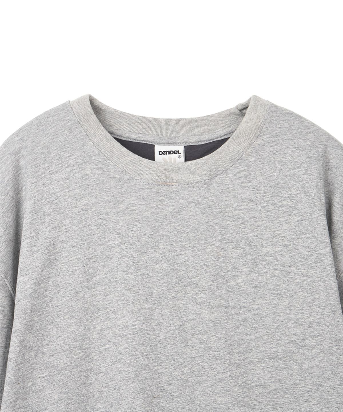 단델(DANDEL) DD layered pixel horse tee (GREY)