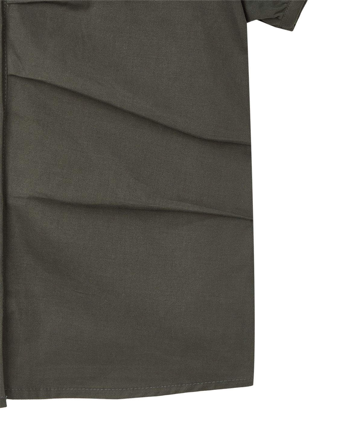 단델(DANDEL) DD pleats round pocket blouse (CHARCOAL)