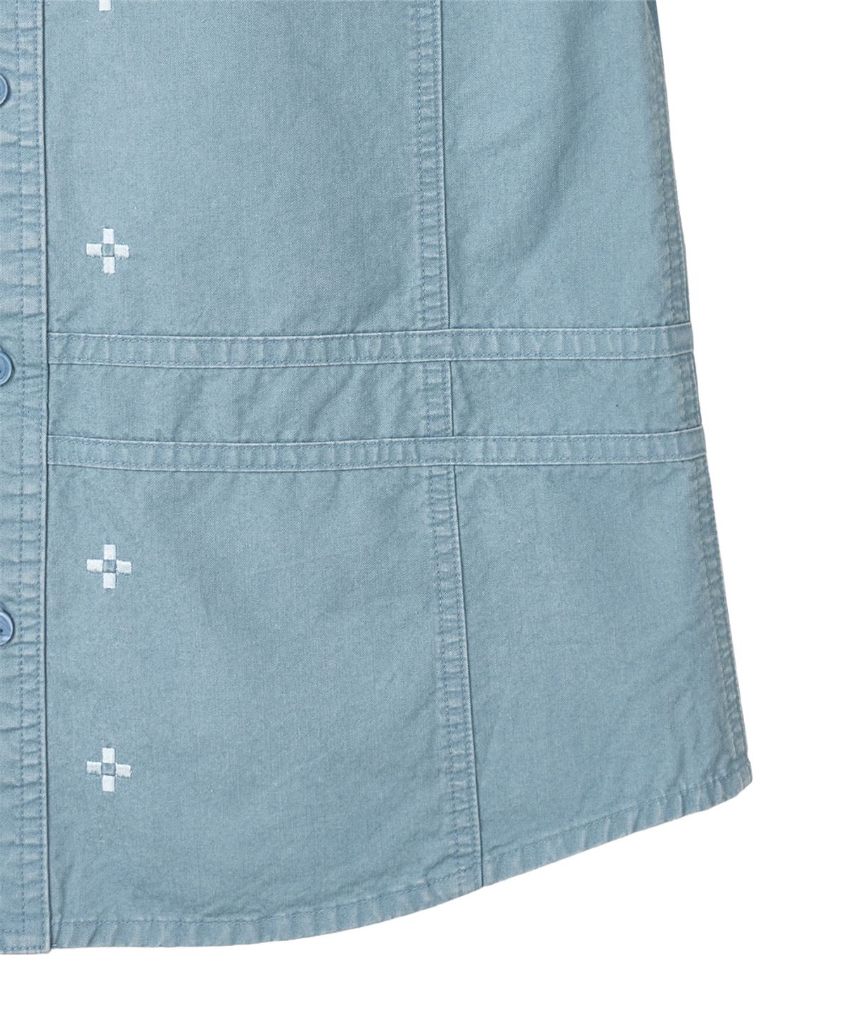 단델(DANDEL) DD pixel glyph taped shirt (SKY BLUE)