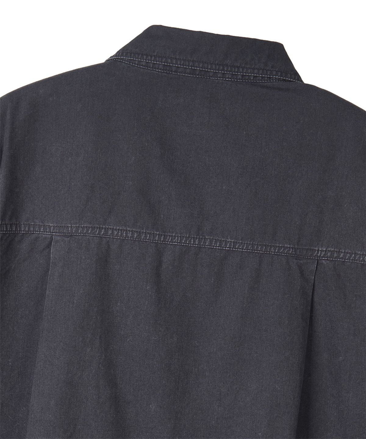 단델(DANDEL) DD pixel glyph taped shirt (CHARCOAL)