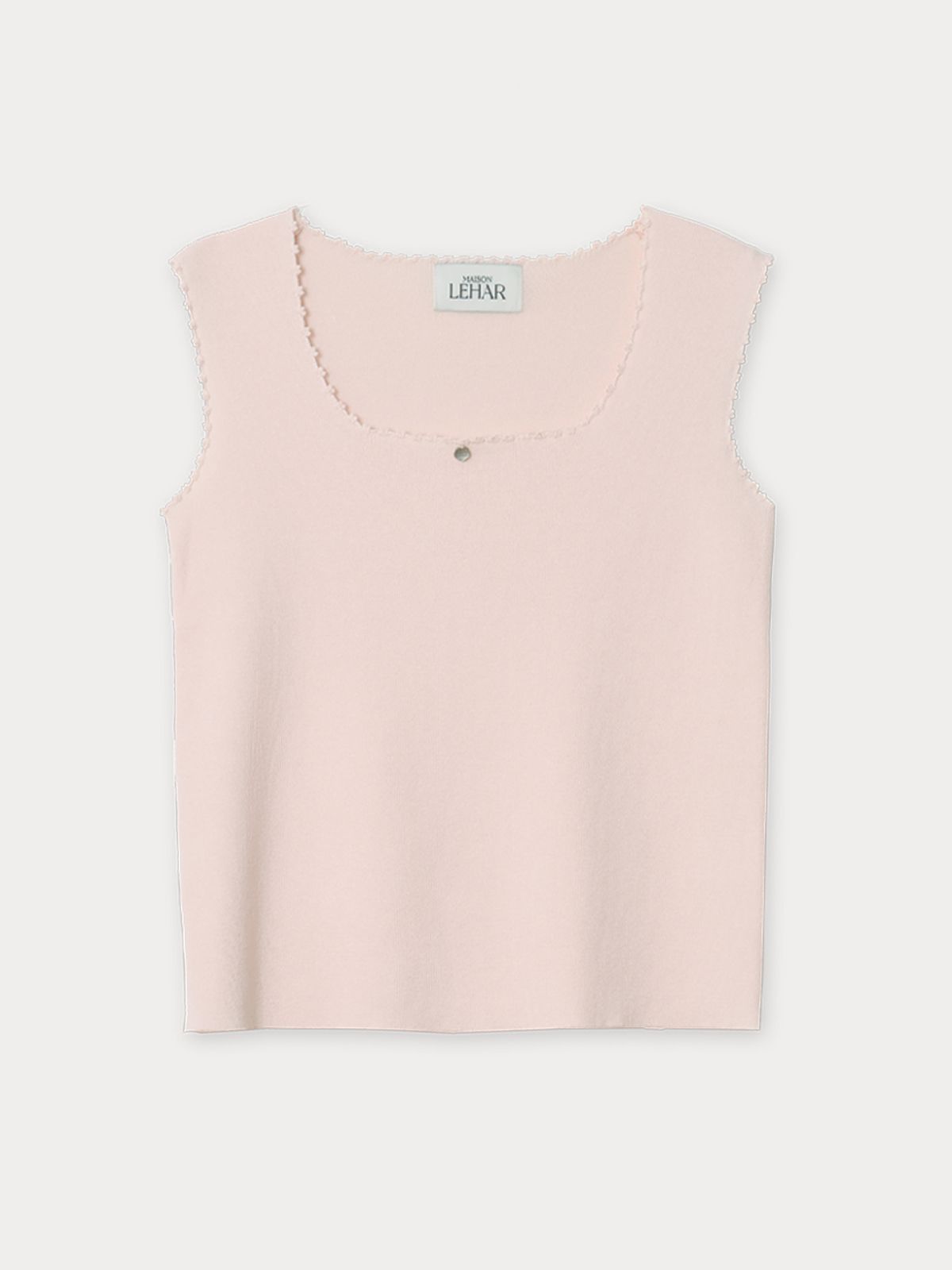 메종르하르(MAISONLEHAR) 투게더스퀘어넥나시니트 4color