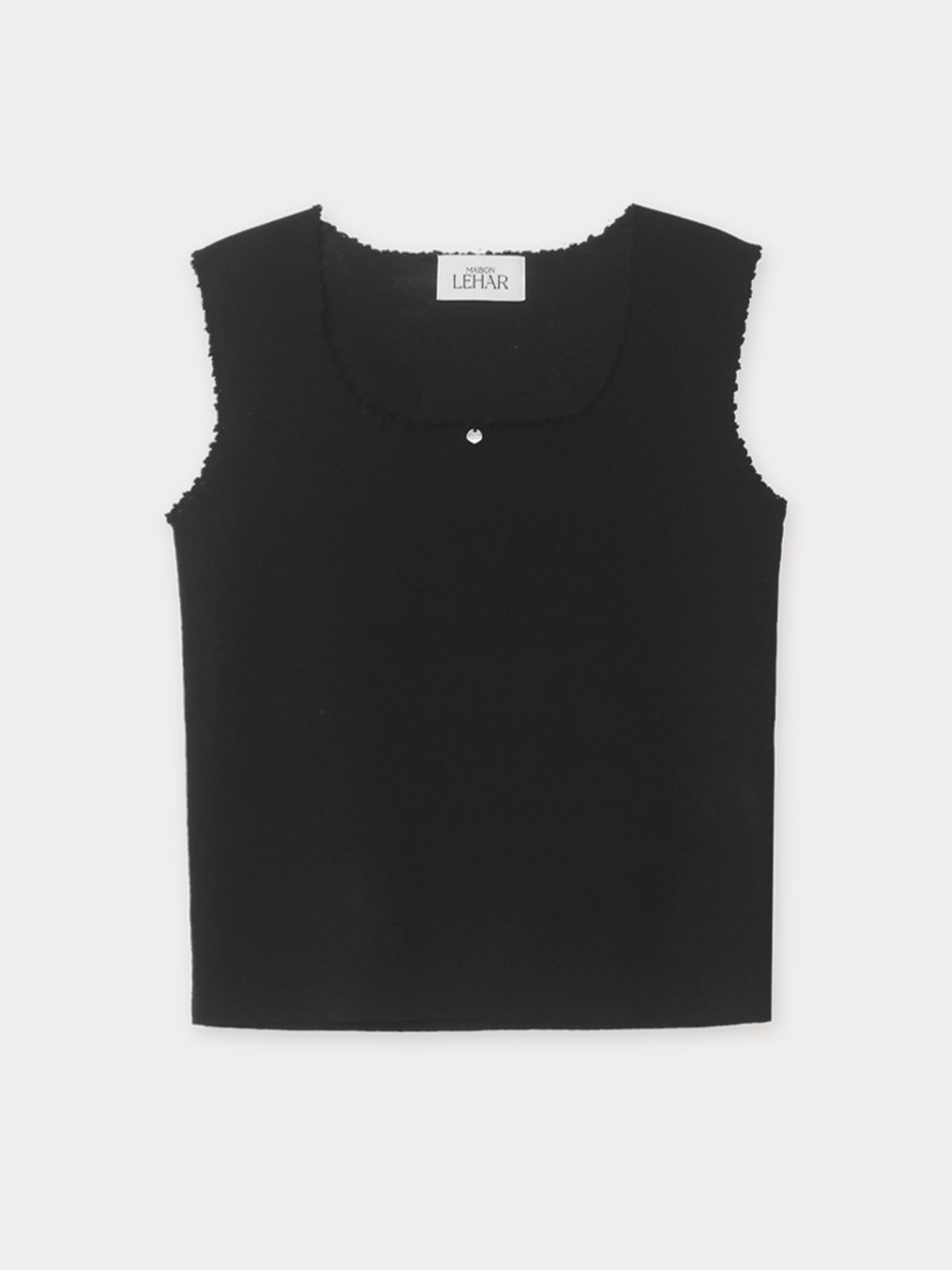 메종르하르(MAISONLEHAR) 투게더스퀘어넥나시니트 4color