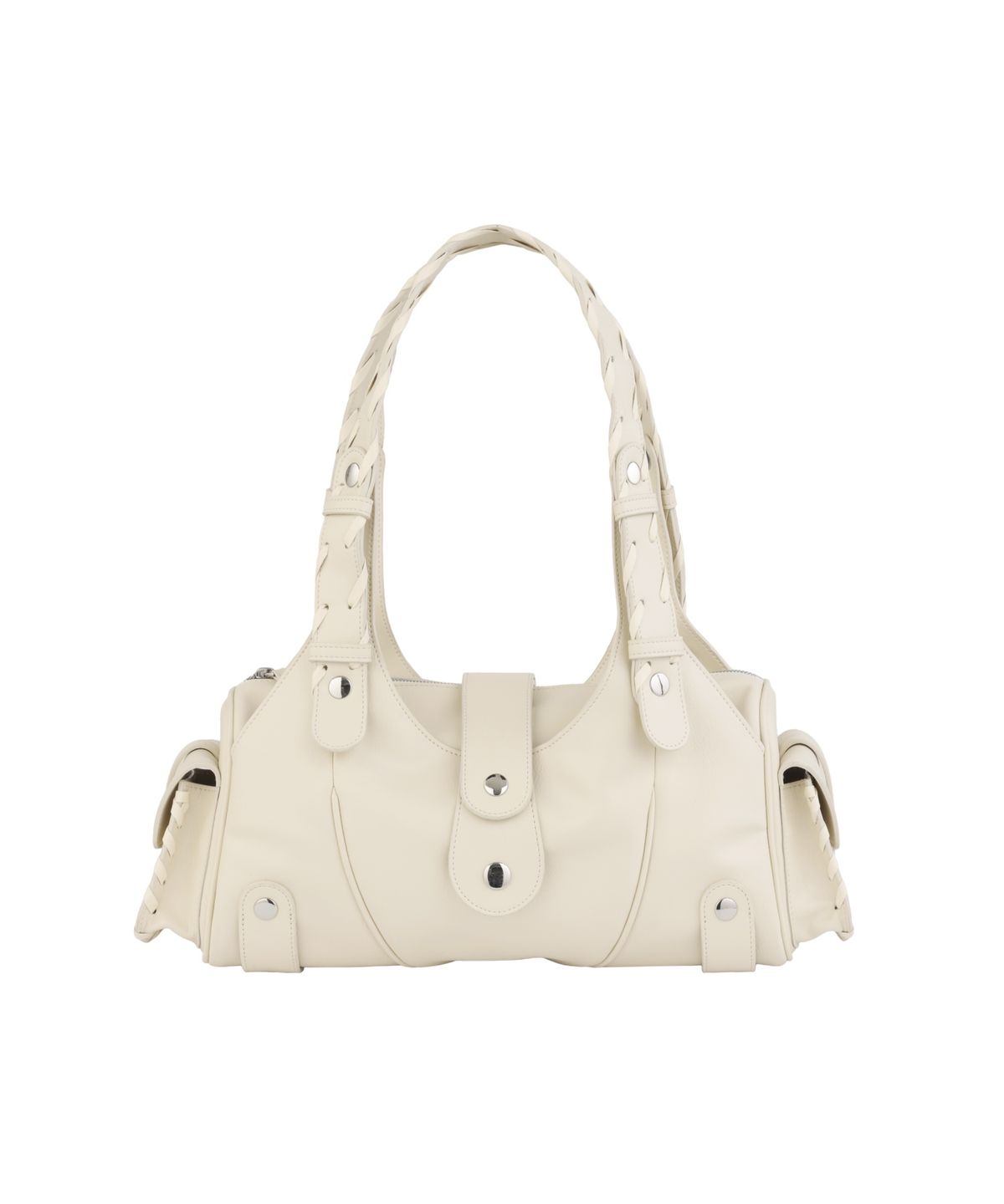 라츠유(LOTSYOU) LOTSYOU_Twisty Bag IVORY