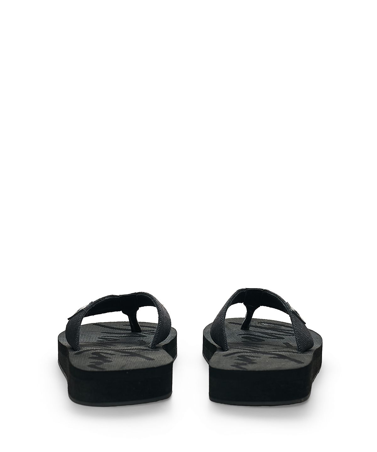마뗑킴(MATIN KIM) MATIN DENIM LOOP FLIP FLOP IN BLACK