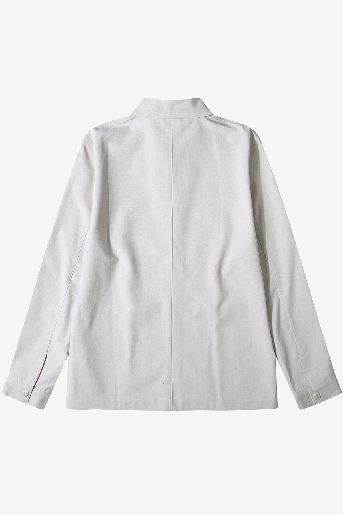 르몽생미셸(LE MONT ST MICHEL) Linen Pocket Shirt Jacket_Ivory