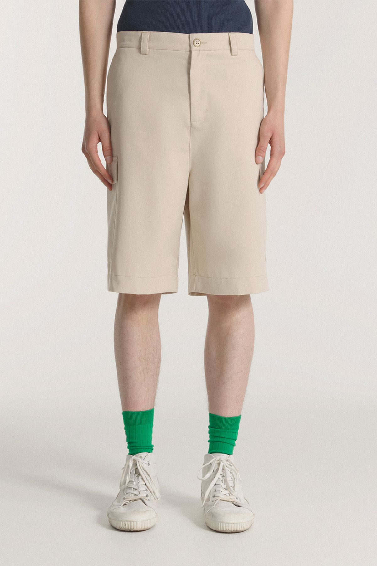 르몽생미셸(LE MONT ST MICHEL) PIPPIN – CARGO SHORTS_Beige