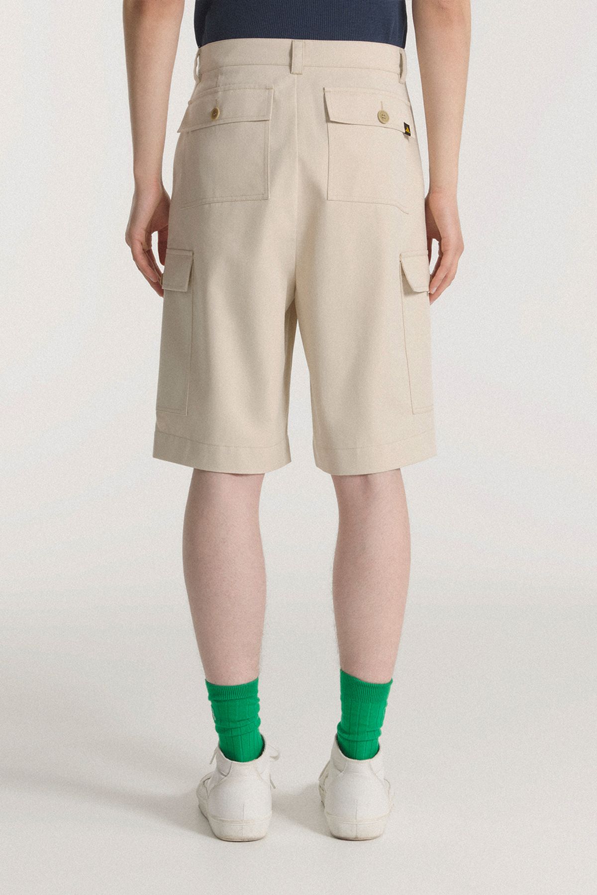 르몽생미셸(LE MONT ST MICHEL) PIPPIN – CARGO SHORTS_Beige