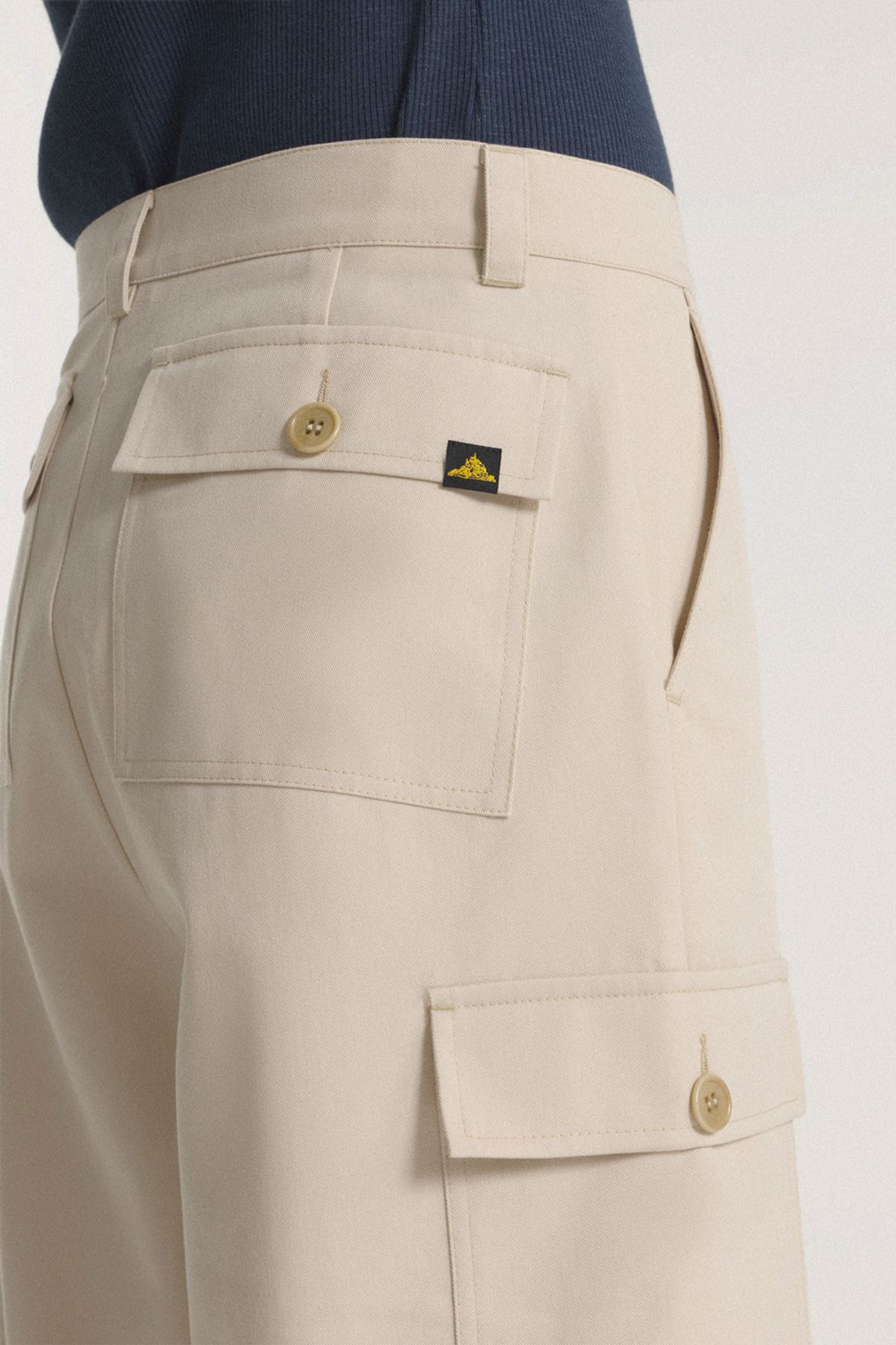 르몽생미셸(LE MONT ST MICHEL) PIPPIN – CARGO SHORTS_Beige