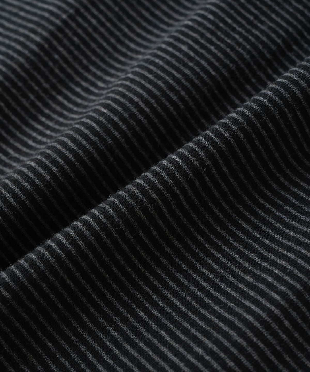 와기(WHAGI) Vintage Stripe S/S Pocket Tee (Black Stripe)