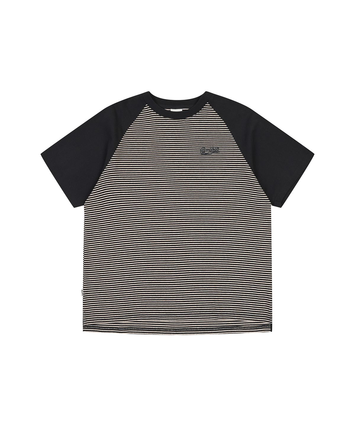 버킷(BUCKET) SURFING RAGLAN T-SHIRT [BLACK]
