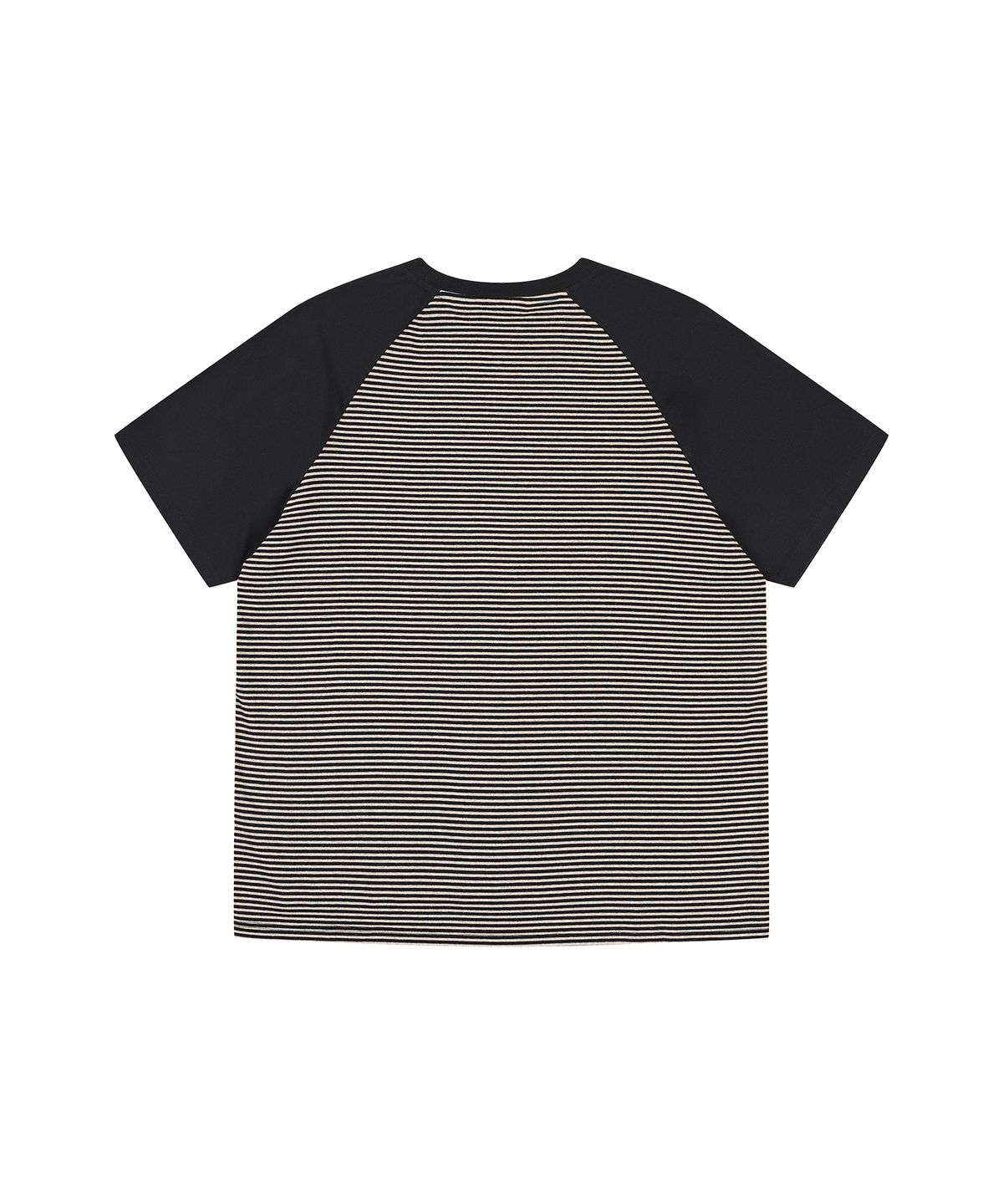 버킷(BUCKET) SURFING RAGLAN T-SHIRT [BLACK]