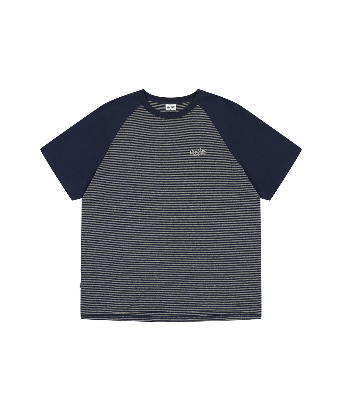 버킷(BUCKET) SURFING RAGLAN T-SHIRT [NAVY]
