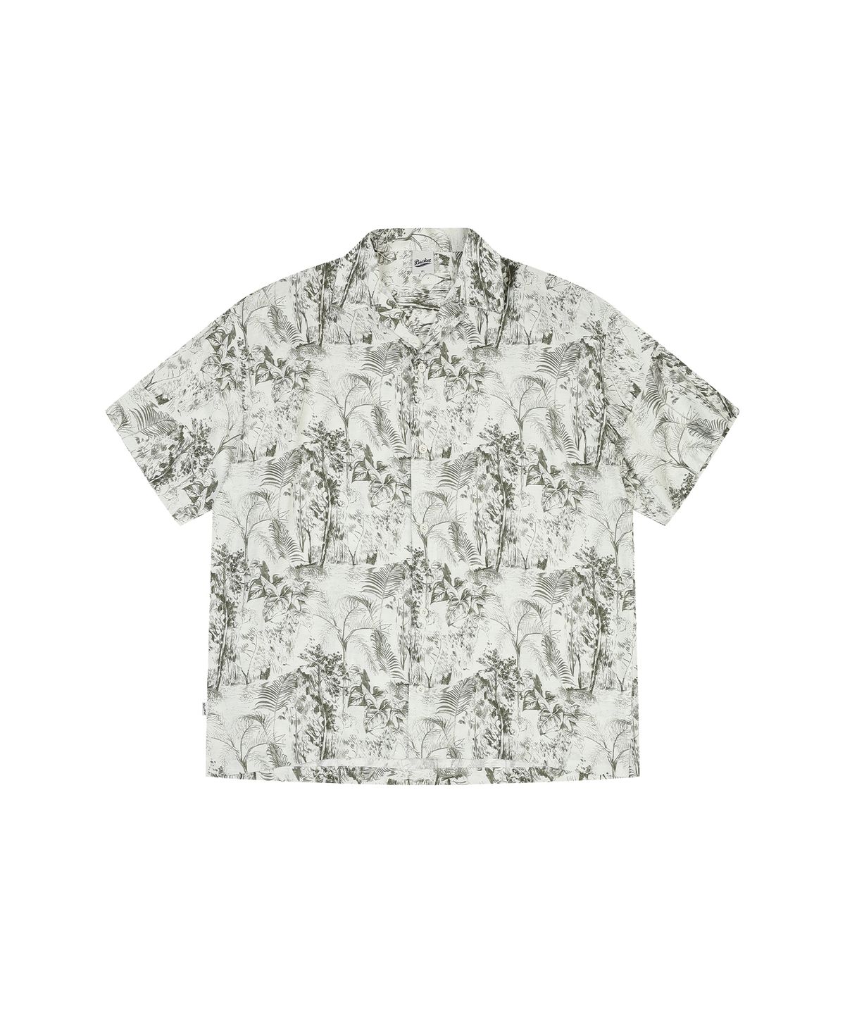 버킷(BUCKET) BEACH PATTERN SHIRT [GREEN]