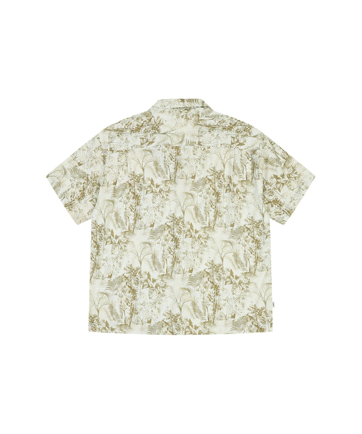버킷(BUCKET) BEACH PATTERN SHIRT [OLIVE GREEN]