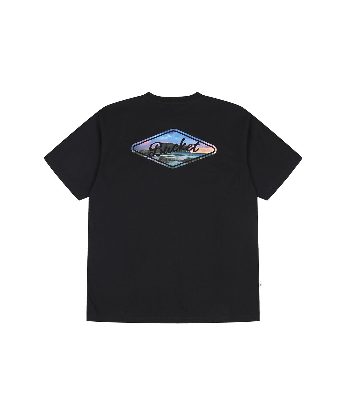 버킷(BUCKET) JEJU T-SHIRT [BLACK]