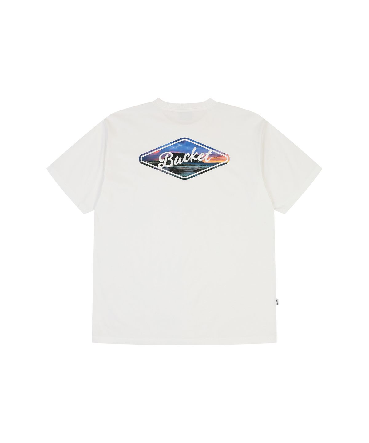 버킷(BUCKET) JEJU T-SHIRT [WHITE]