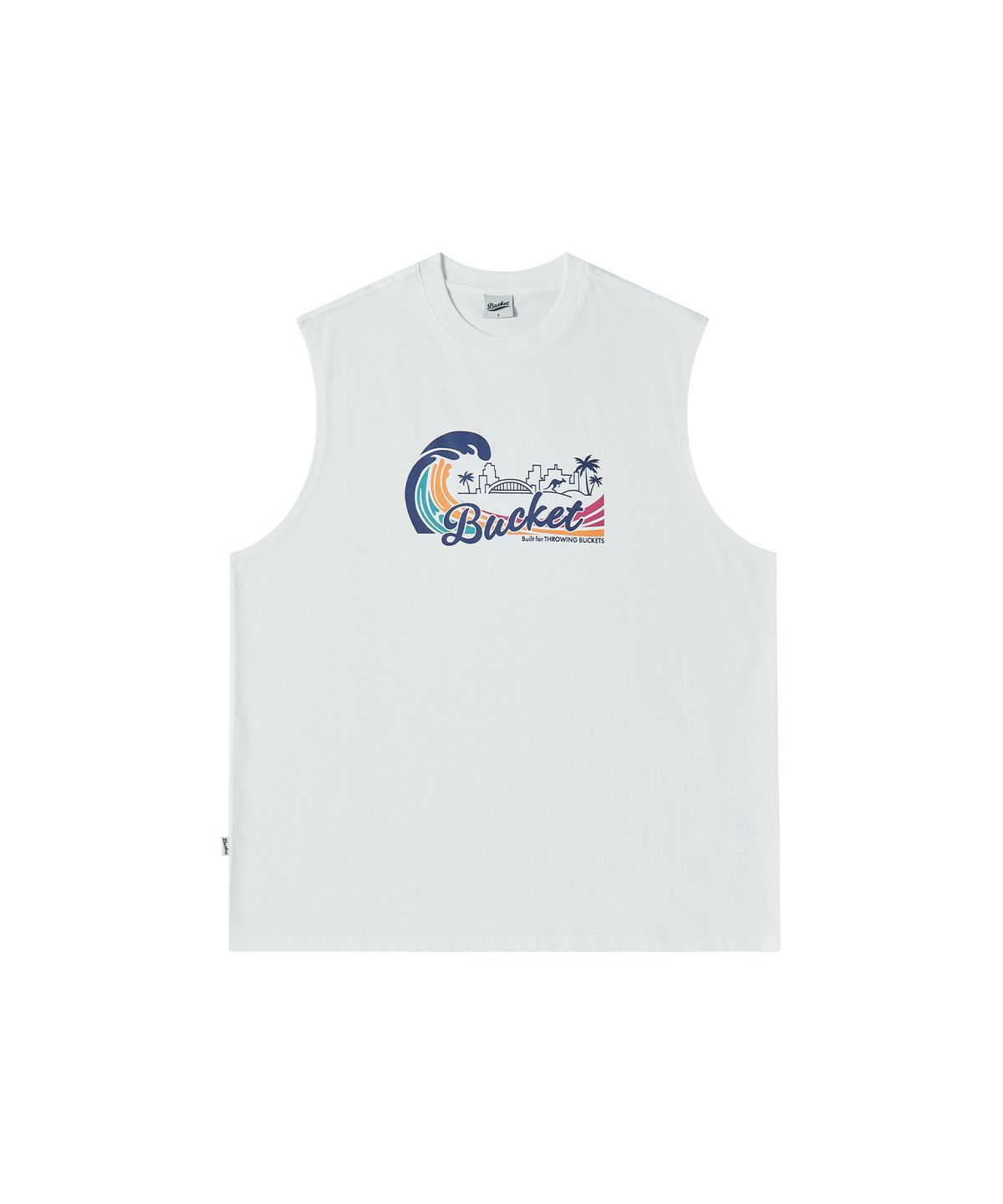 버킷(BUCKET) DAY&NIGHT SLEEVELESS [WHITE]