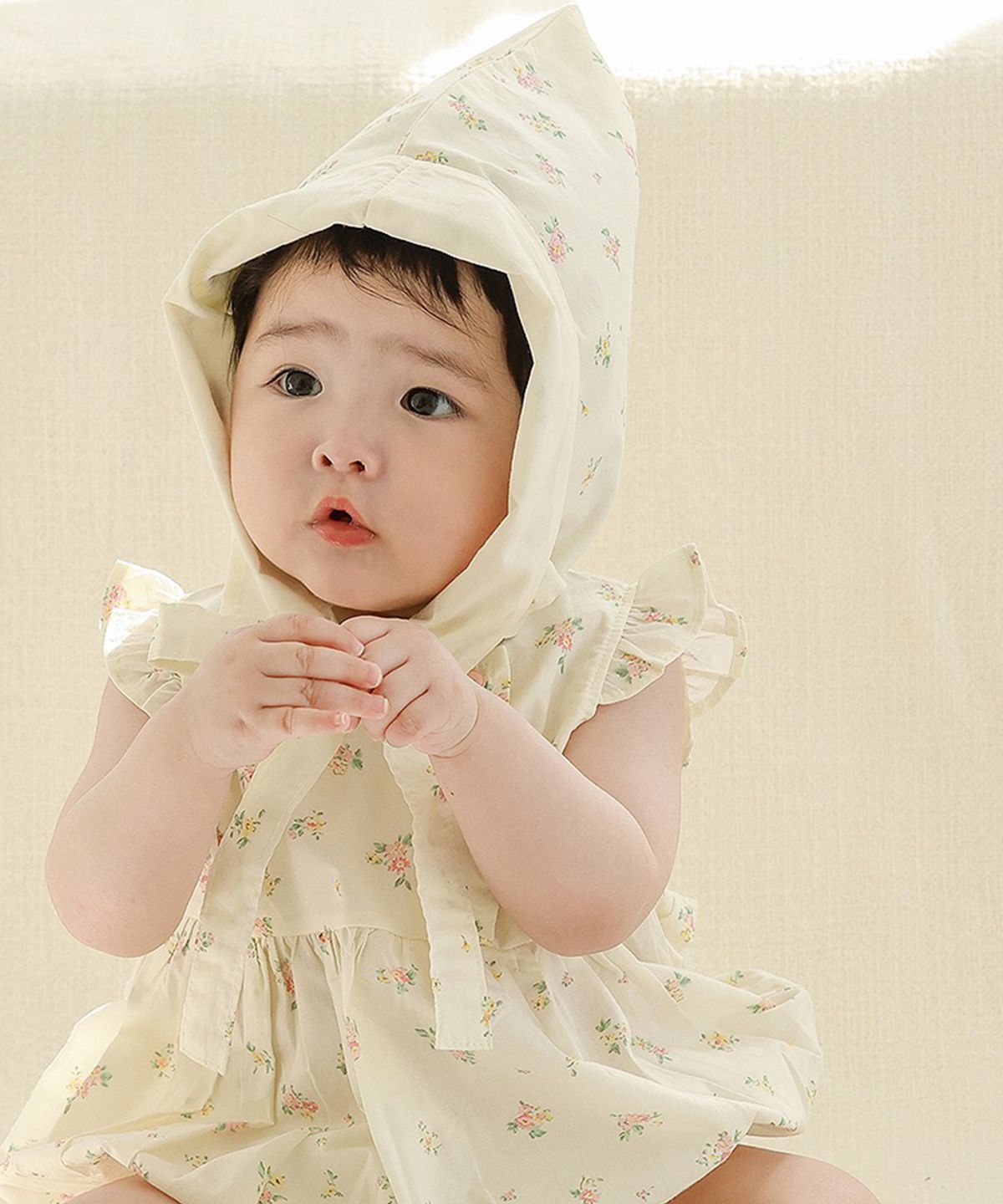아림클로젯(ARIMCLOSET) 우리 아가랑 닮은 어여쁘게 귀여운 꽃 보넷이죠  - 아기 꼬깔 보넷
