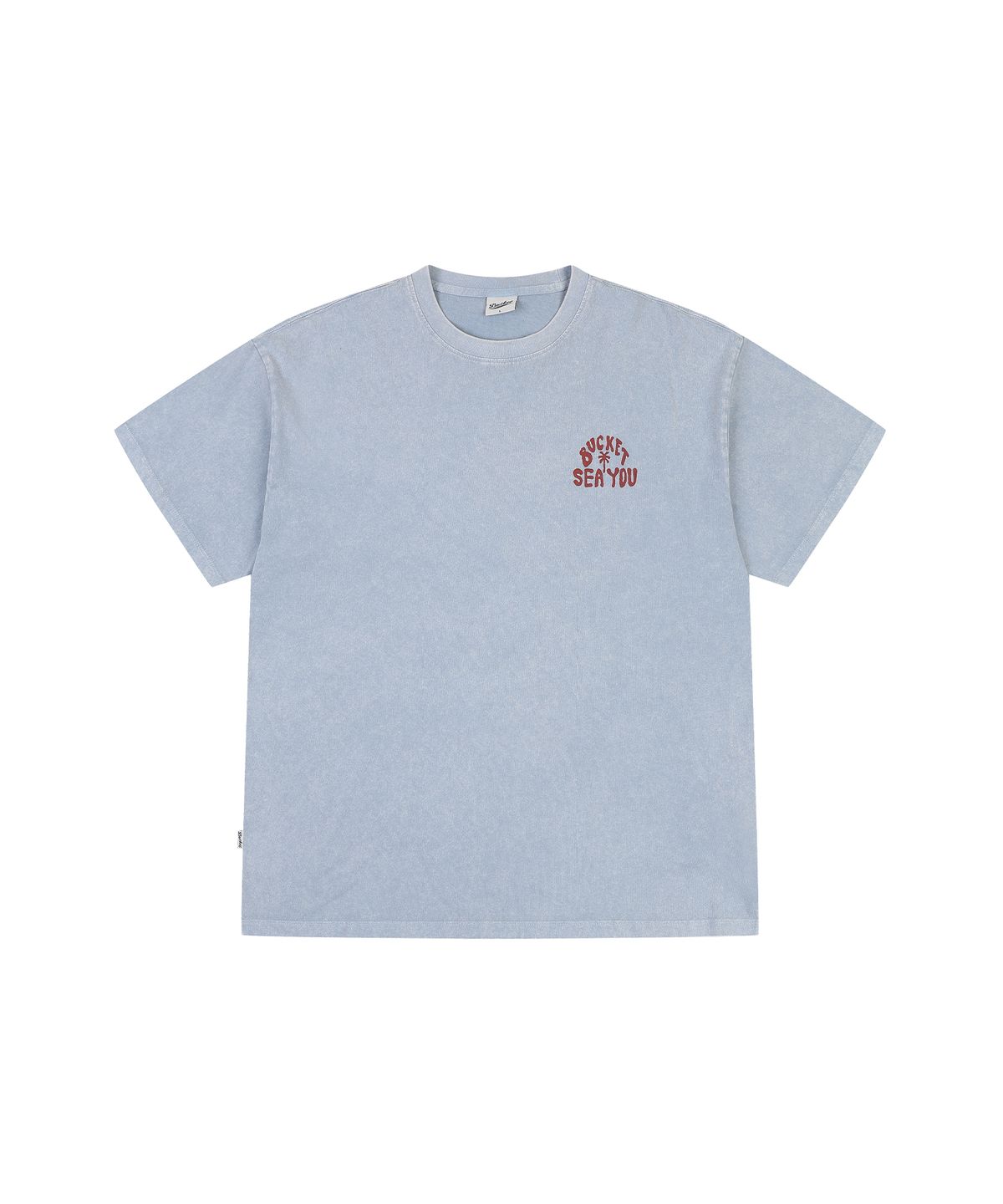 버킷(BUCKET) SEA YOU WAVE DYED T-SHIRT [SKY BLUE]