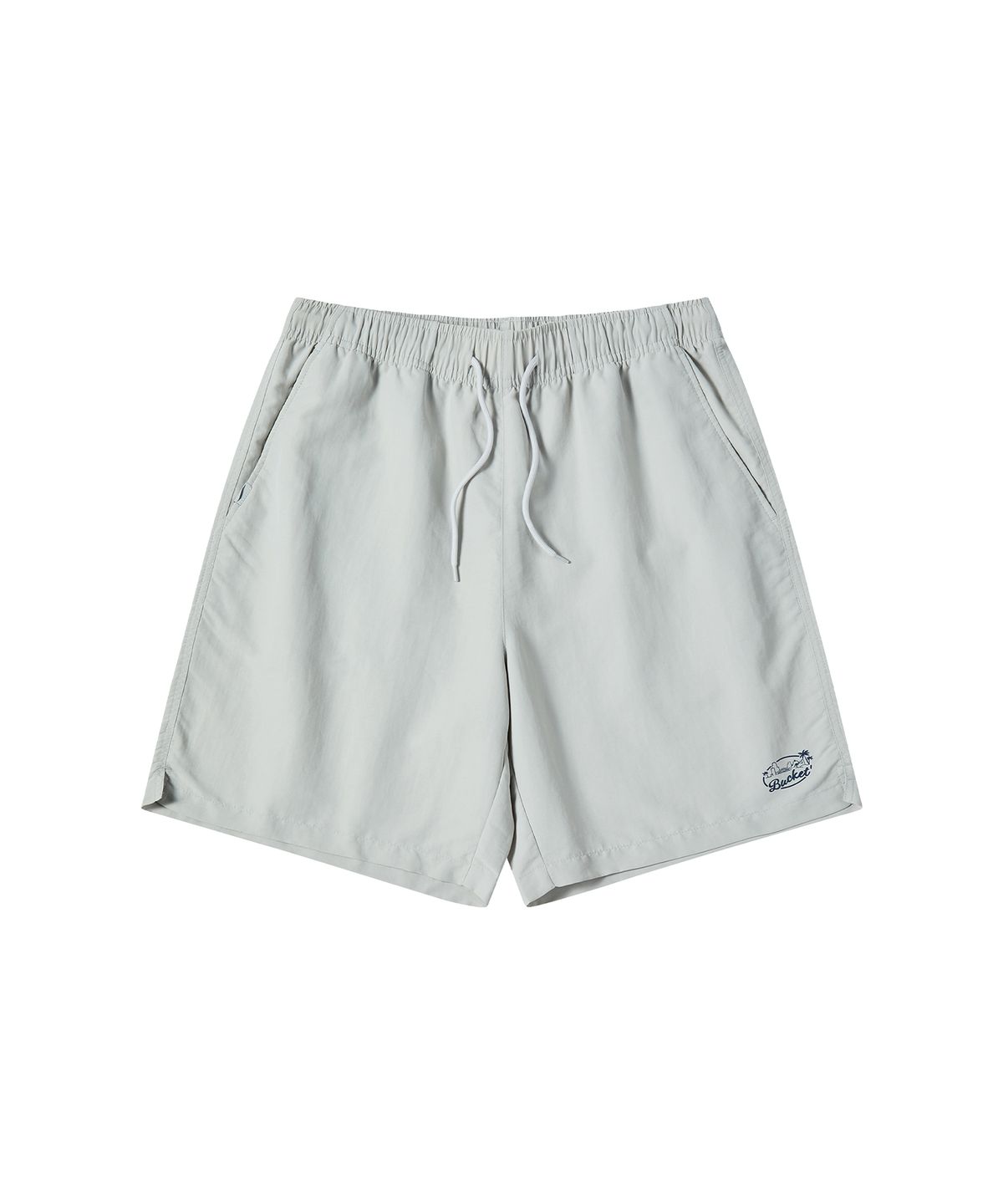 버킷(BUCKET) BUCKET NYLON SHORTS [LIGHT GRAY]