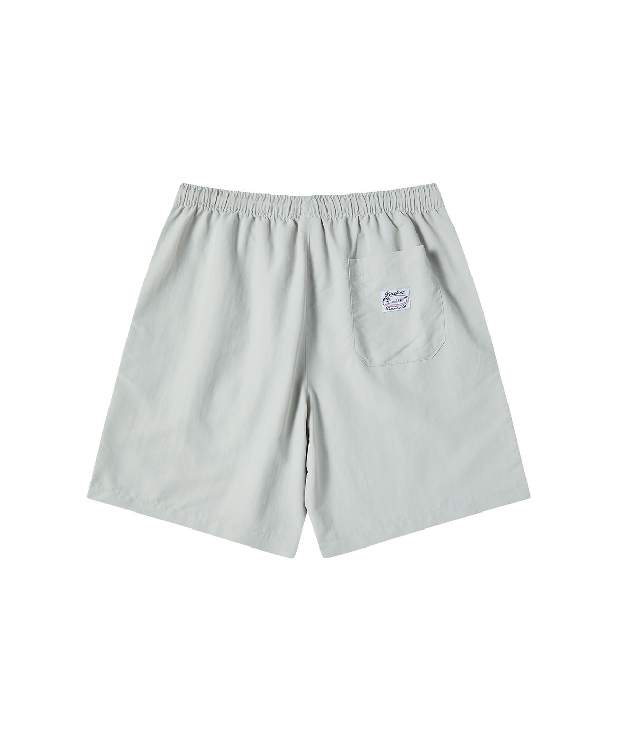 버킷(BUCKET) BUCKET NYLON SHORTS [LIGHT GRAY]