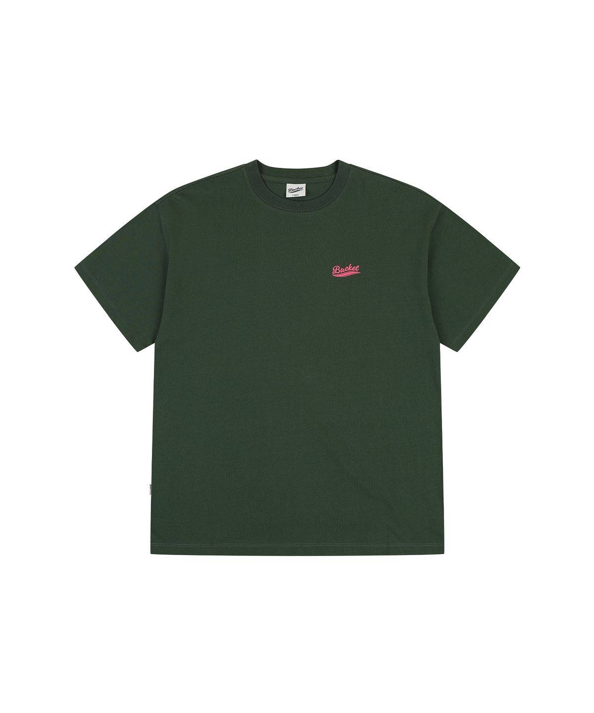 버킷(BUCKET) BCKT FAMILY CAMPING T-SHIRT [GREEN]