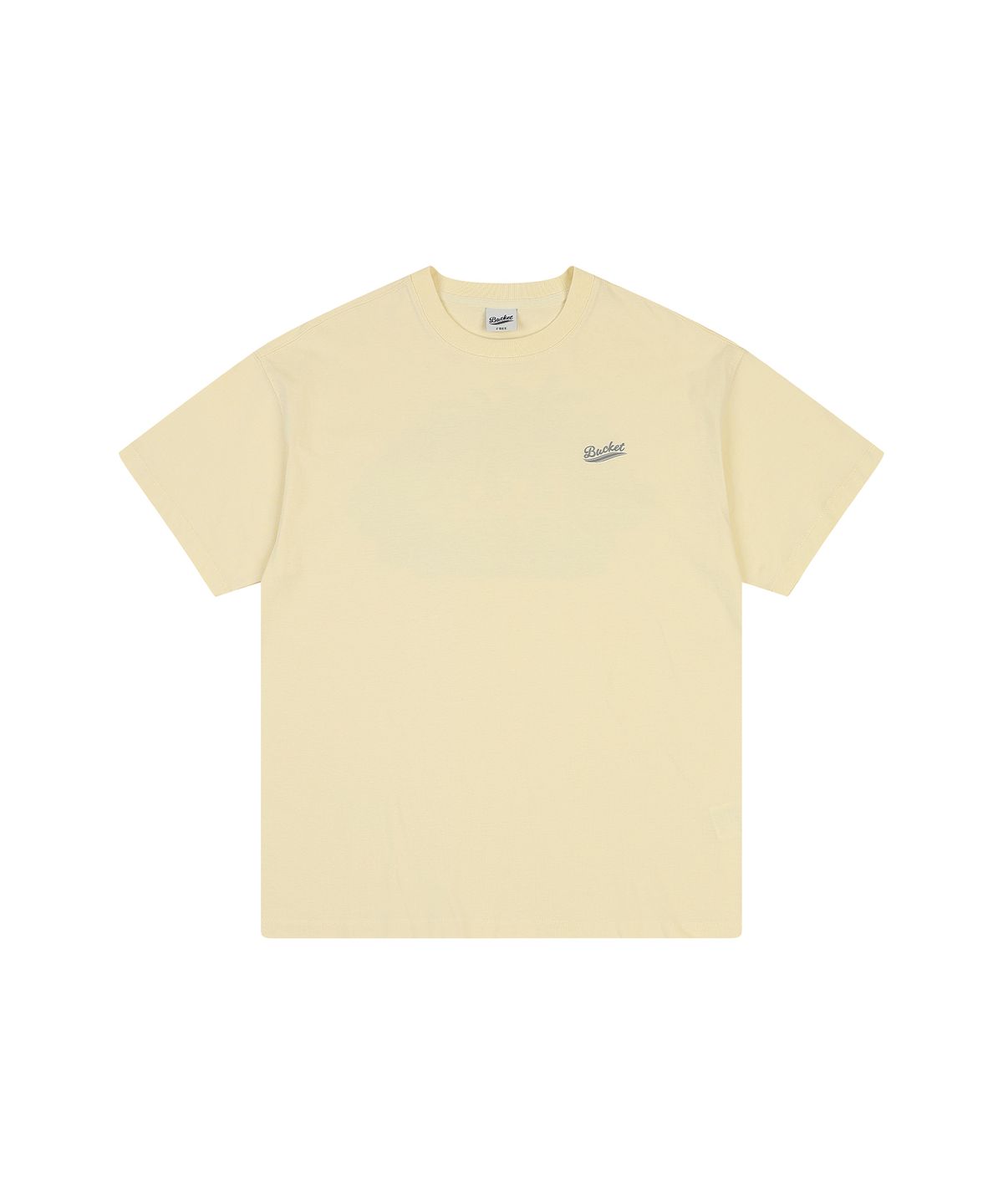 버킷(BUCKET) BCKT FRIENDS SURF BEACH T-SHIRT [LEMON]