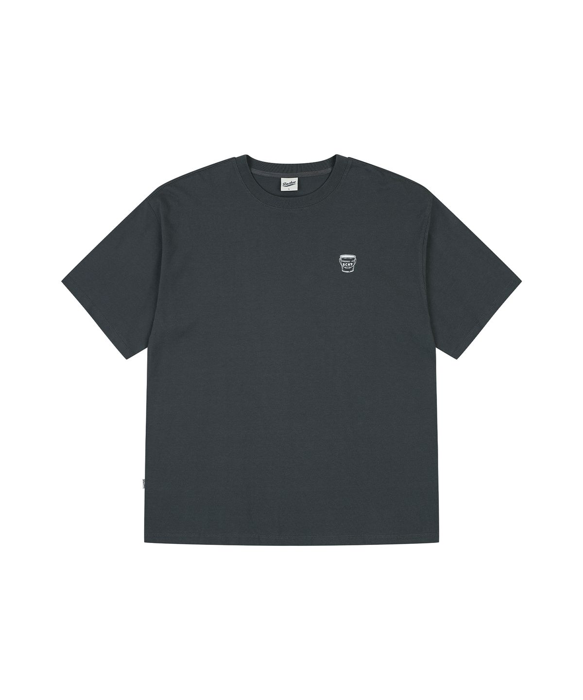 버킷(BUCKET) BCKT FRIENDS IN BUCKET T-SHIRT [CHARCOAL]