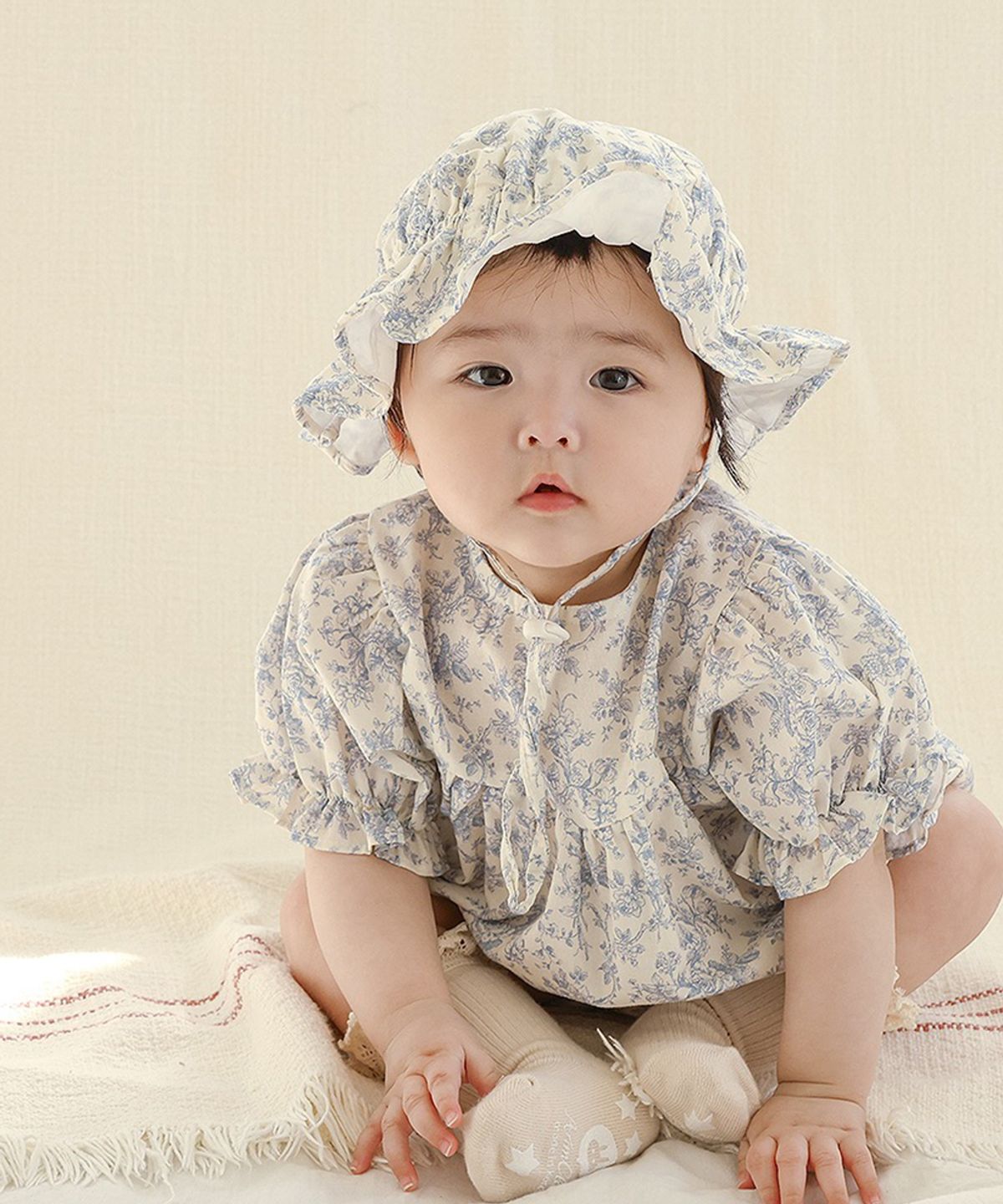 아림클로젯(ARIMCLOSET) 라일락 꽃향기에 행복한 우리아가라죠 - 아기 여름 바디슈트